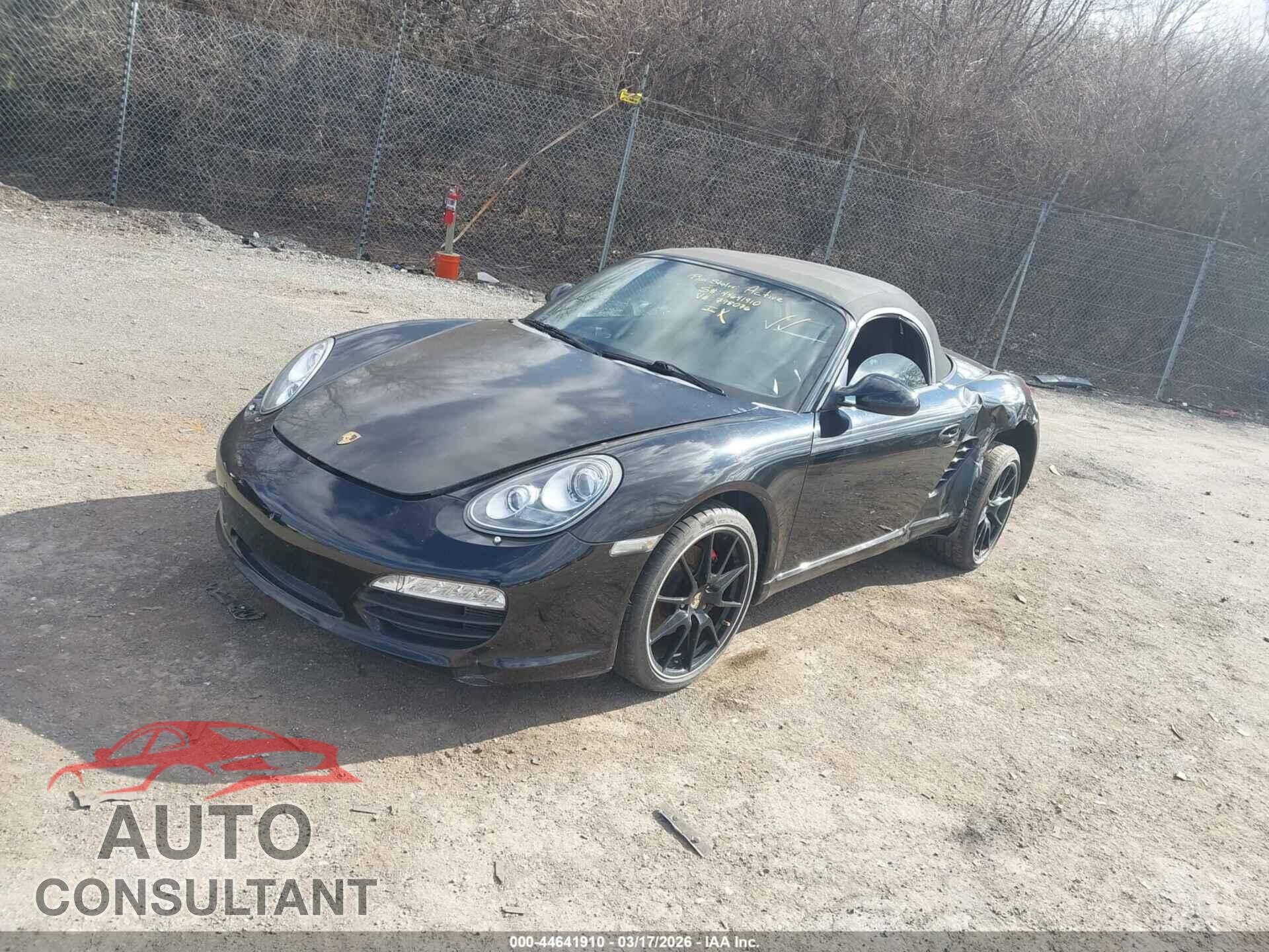 PORSCHE BOXSTER 2012 - WP0CB2A89CS798076