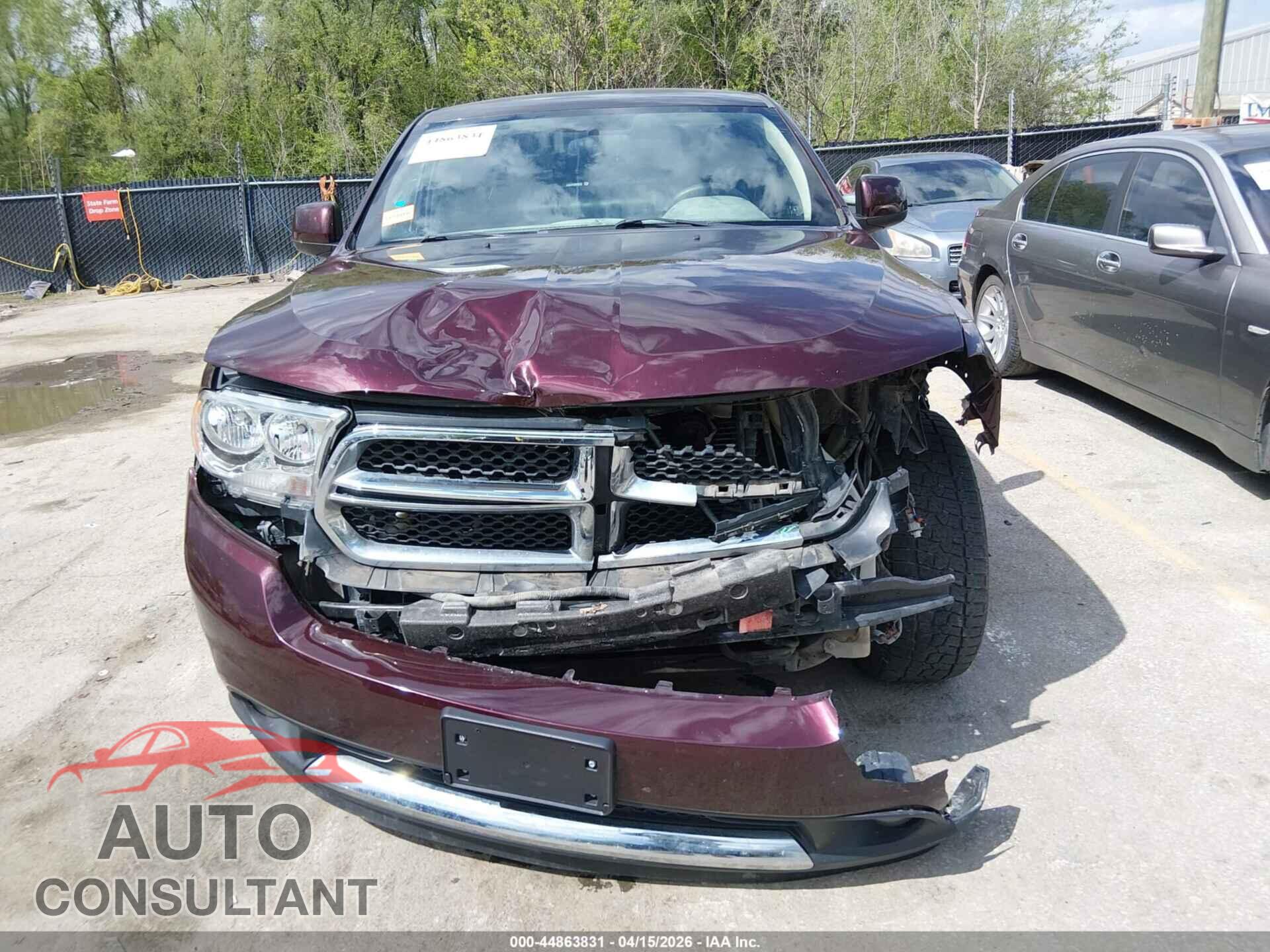 DODGE DURANGO 2012 - 1C4RDHAG1CC173163