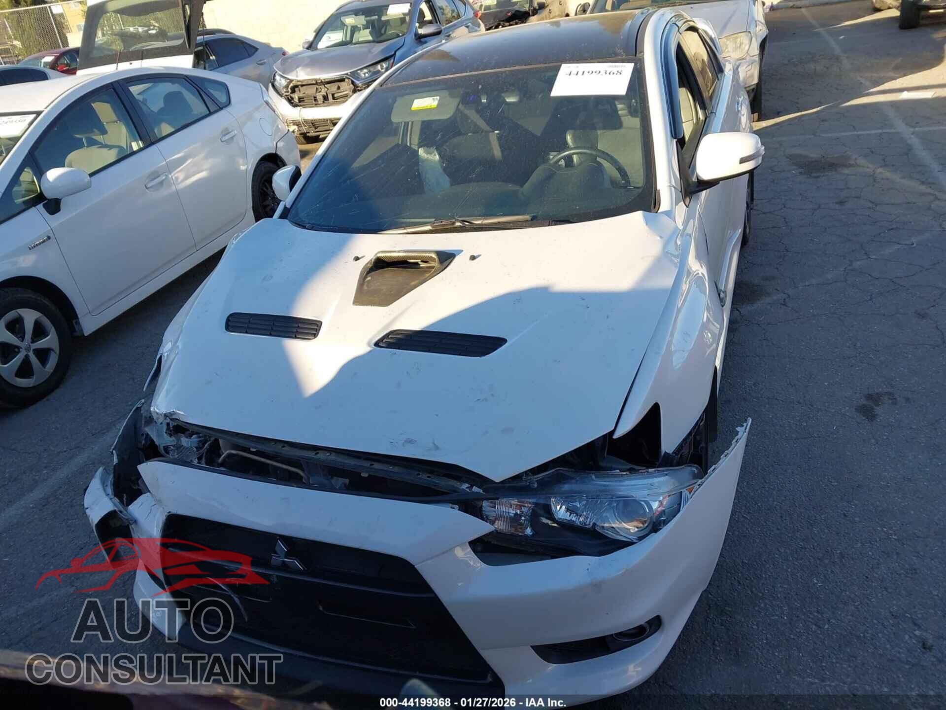 MITSUBISHI LANCER EVOLUTION 2015 - JA32W7FV8FU028308