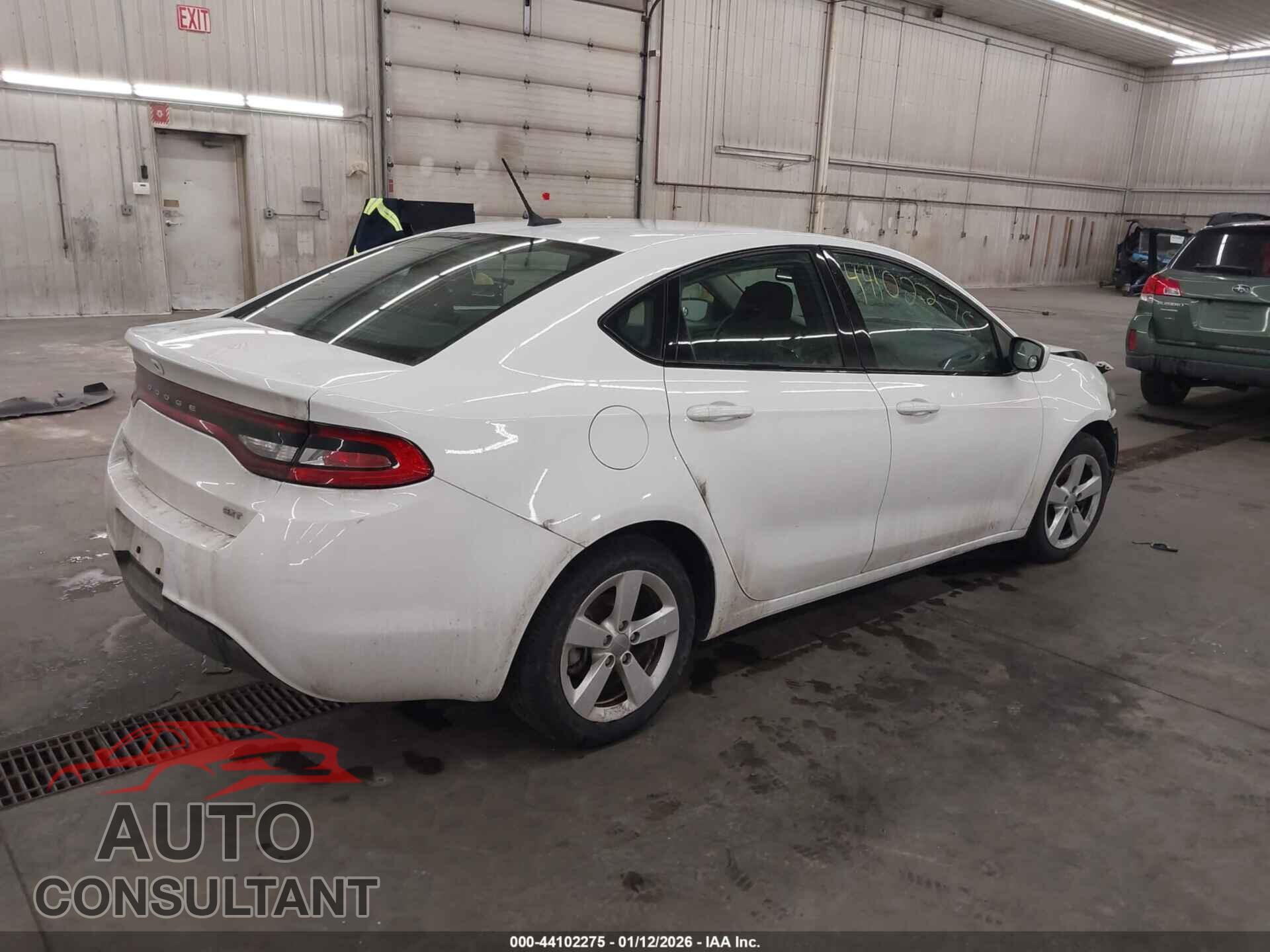 DODGE DART 2015 - 1C3CDFBB3FD403138
