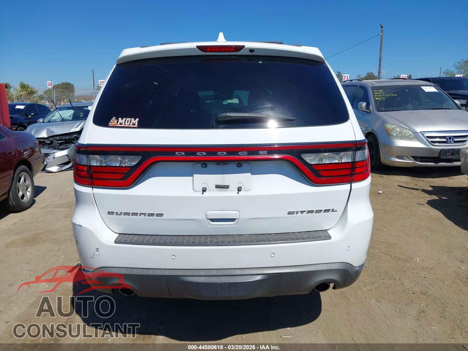 DODGE DURANGO 2015 - 1C4RDHEG4FC766112