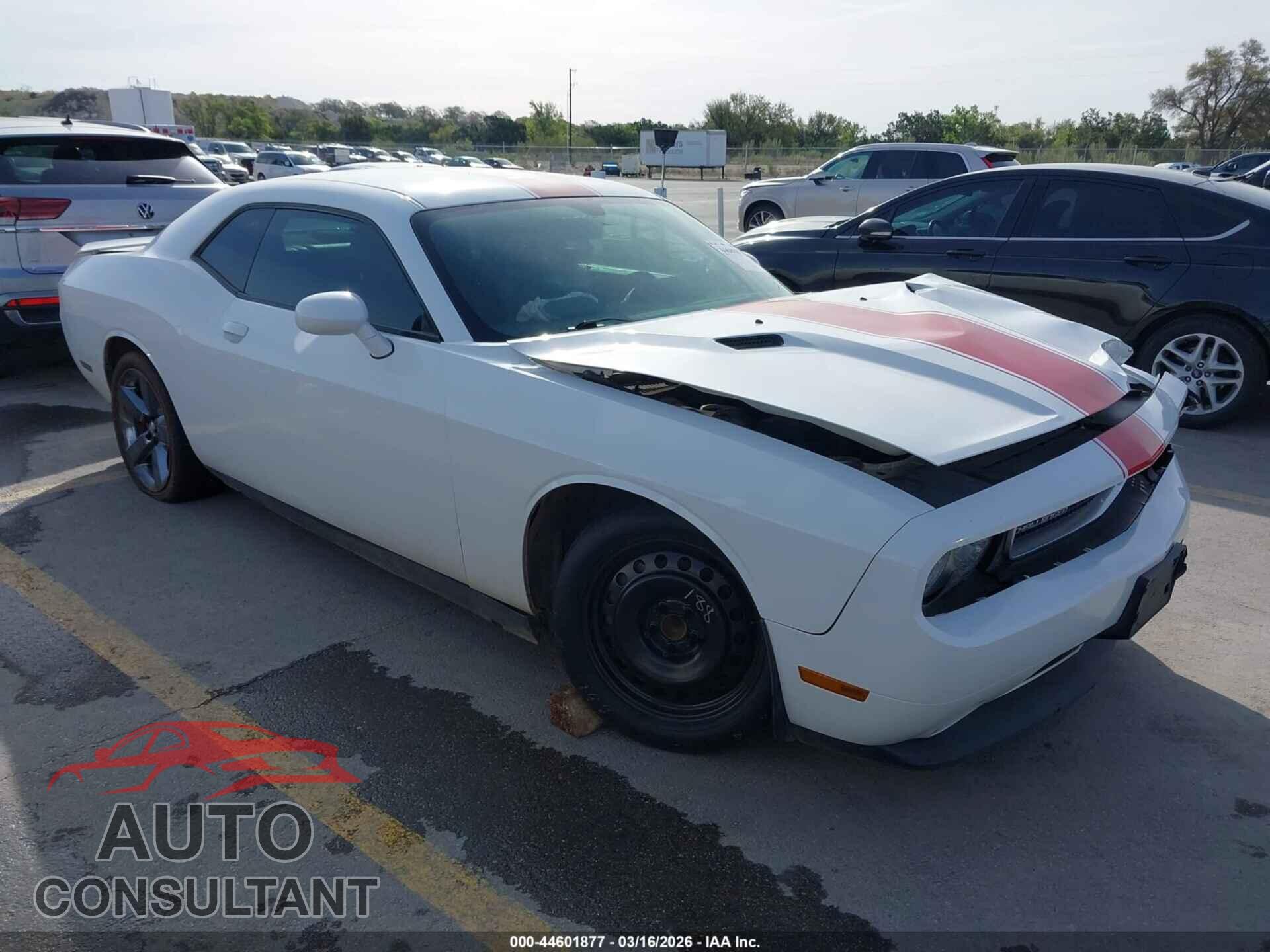 DODGE CHALLENGER 2012 - 2C3CDYAG7CH284341