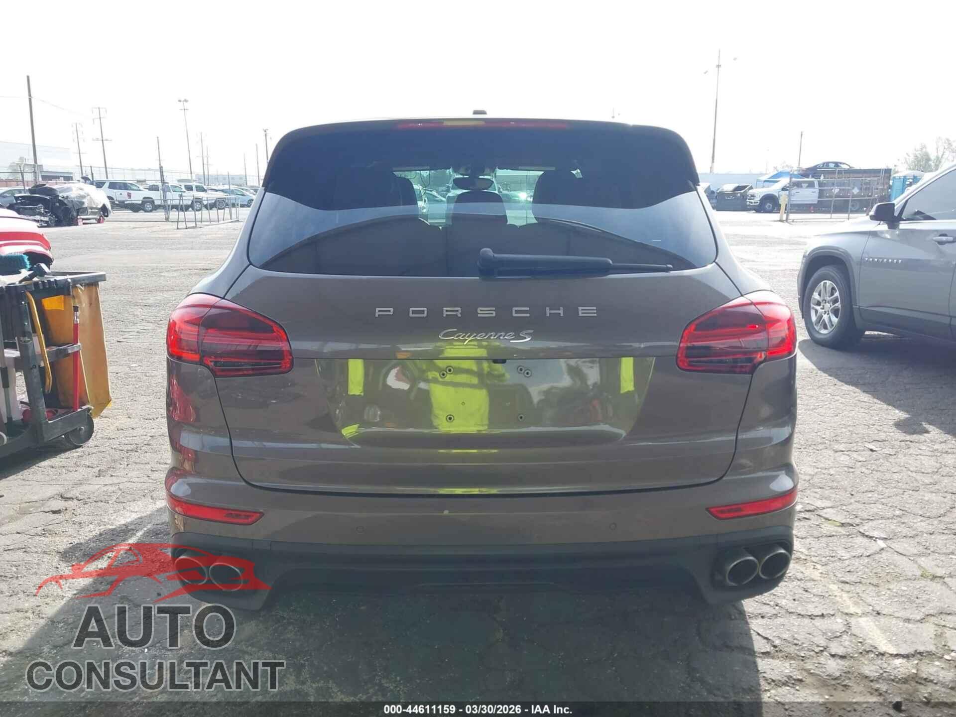PORSCHE CAYENNE 2016 - WP1AB2A27GLA93021