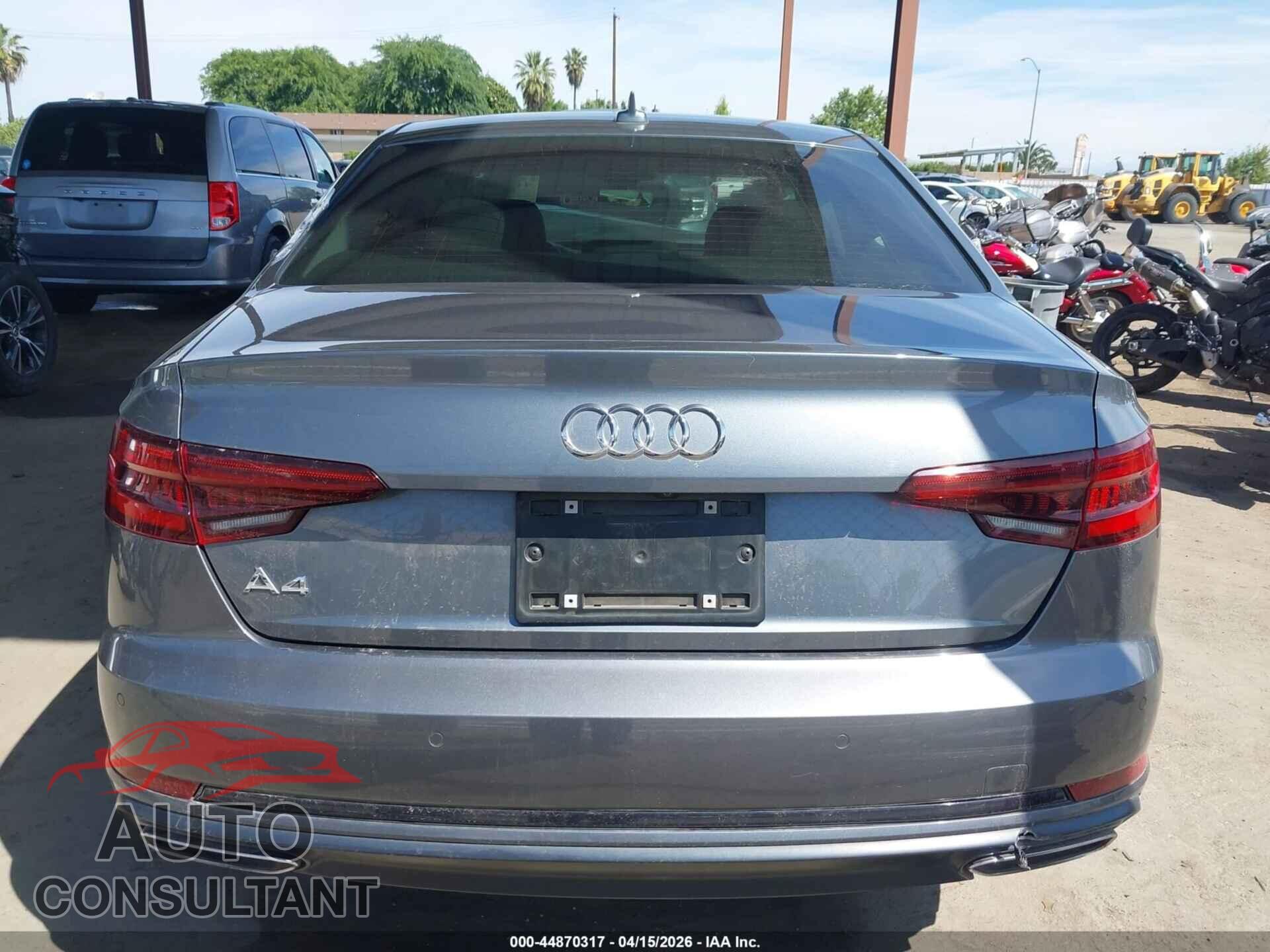 AUDI A4 2019 - WAUGMAF44KN020659
