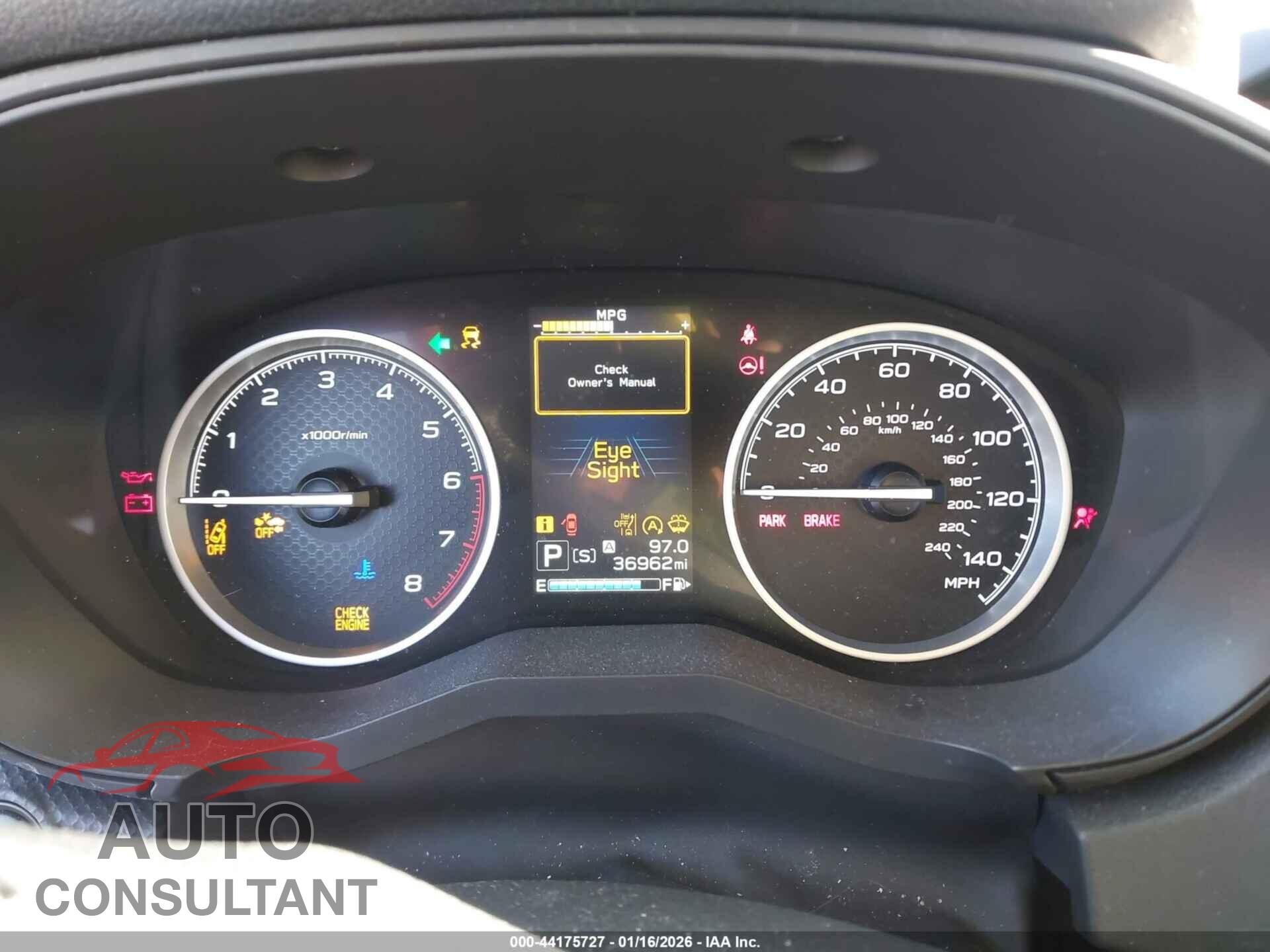 SUBARU FORESTER 2023 - JF2SKAEC5PH449294