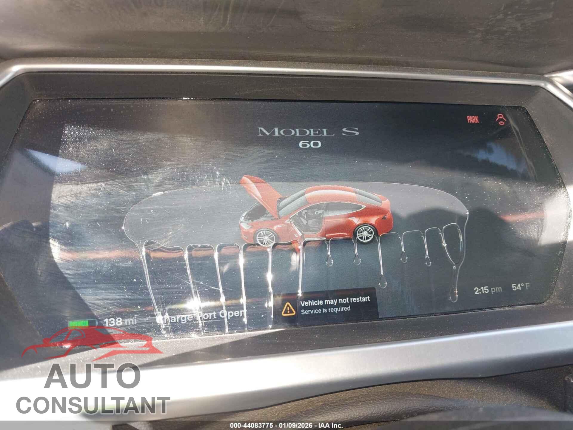 TESLA MODEL S 2013 - 5YJSA1AC3DFP10926