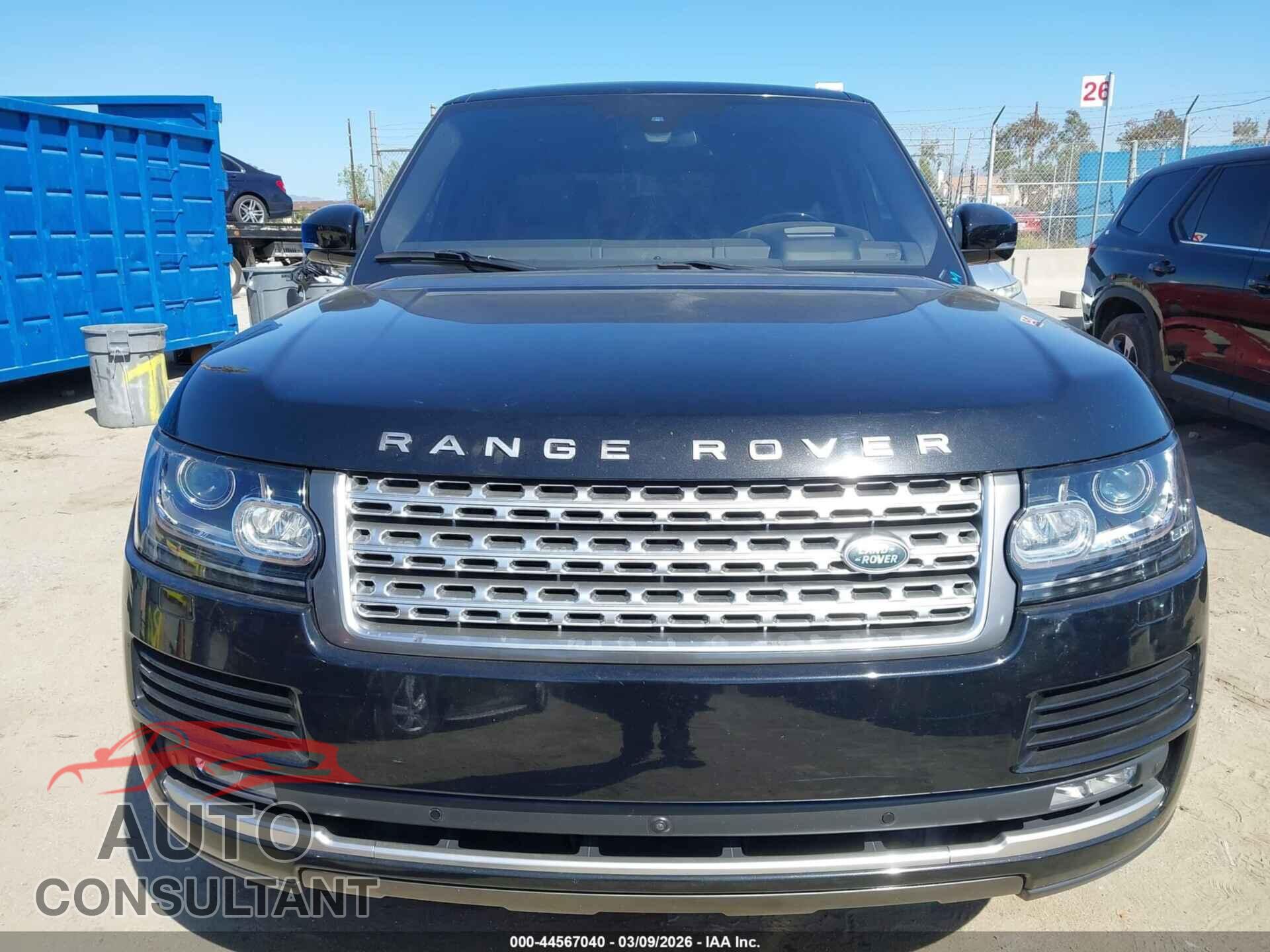LAND ROVER RANGE ROVER 2016 - SALGS2PF8GA311414