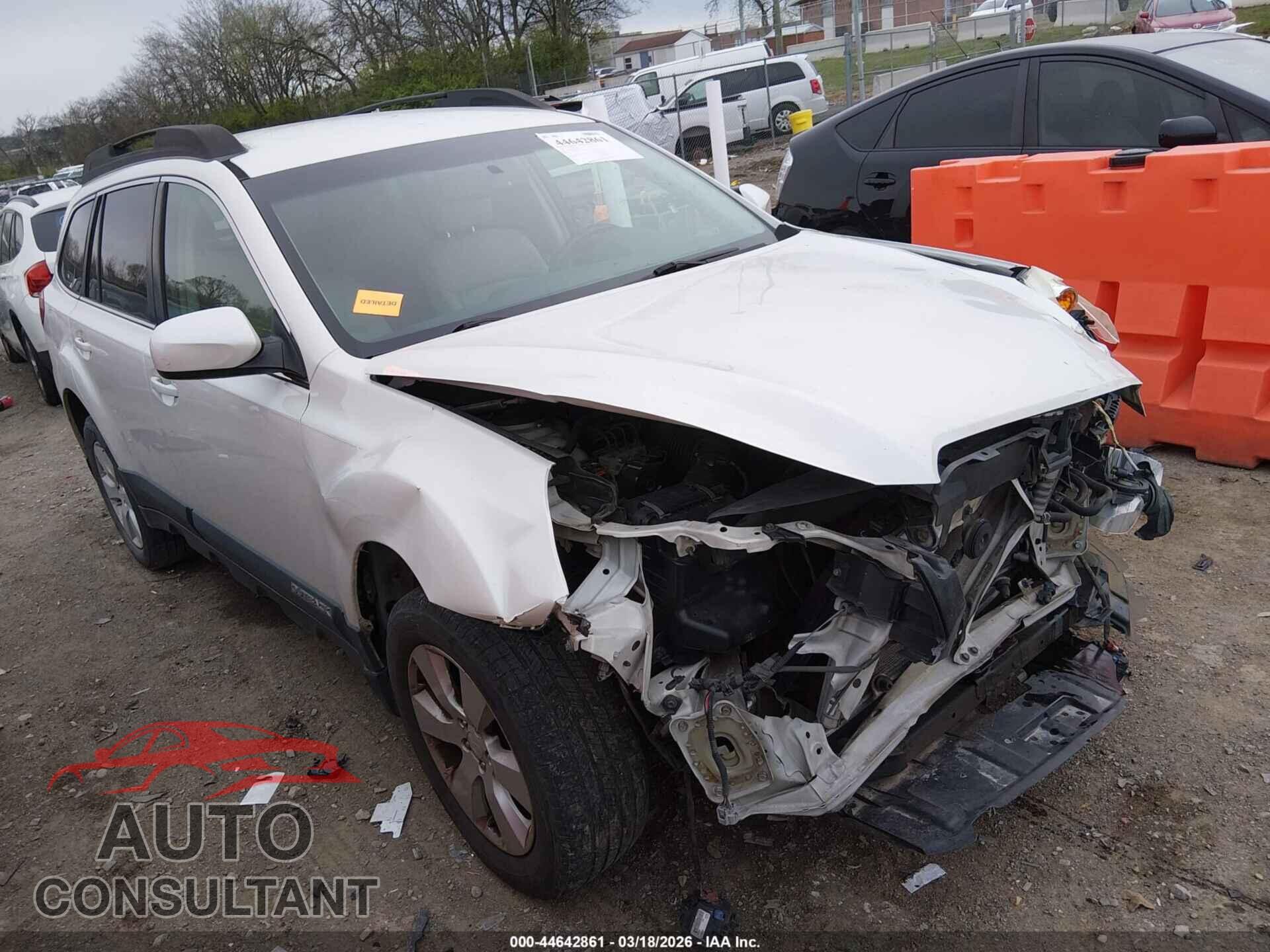 SUBARU OUTBACK 2010 - 4S4BRBBC3A3331023