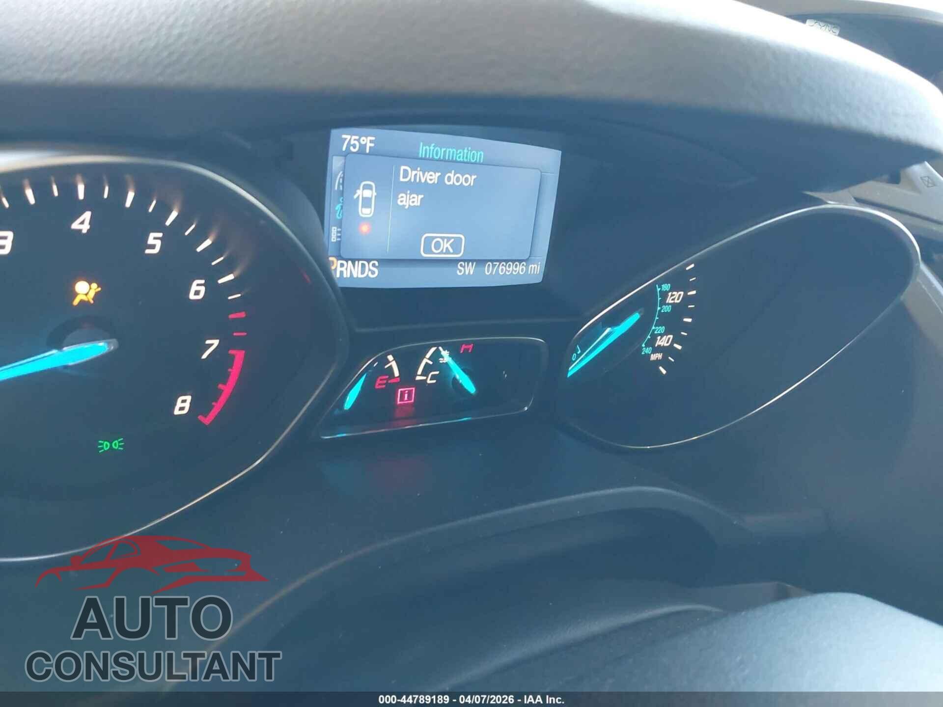 FORD ESCAPE 2014 - 1FMCU0F78EUB98232