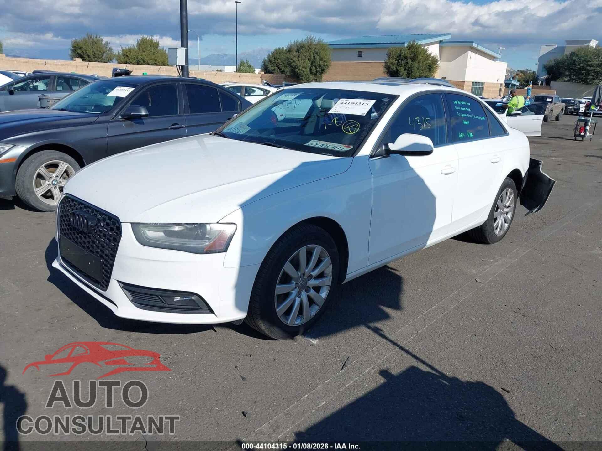 AUDI A4 2013 - WAUBFAFL4DN003956
