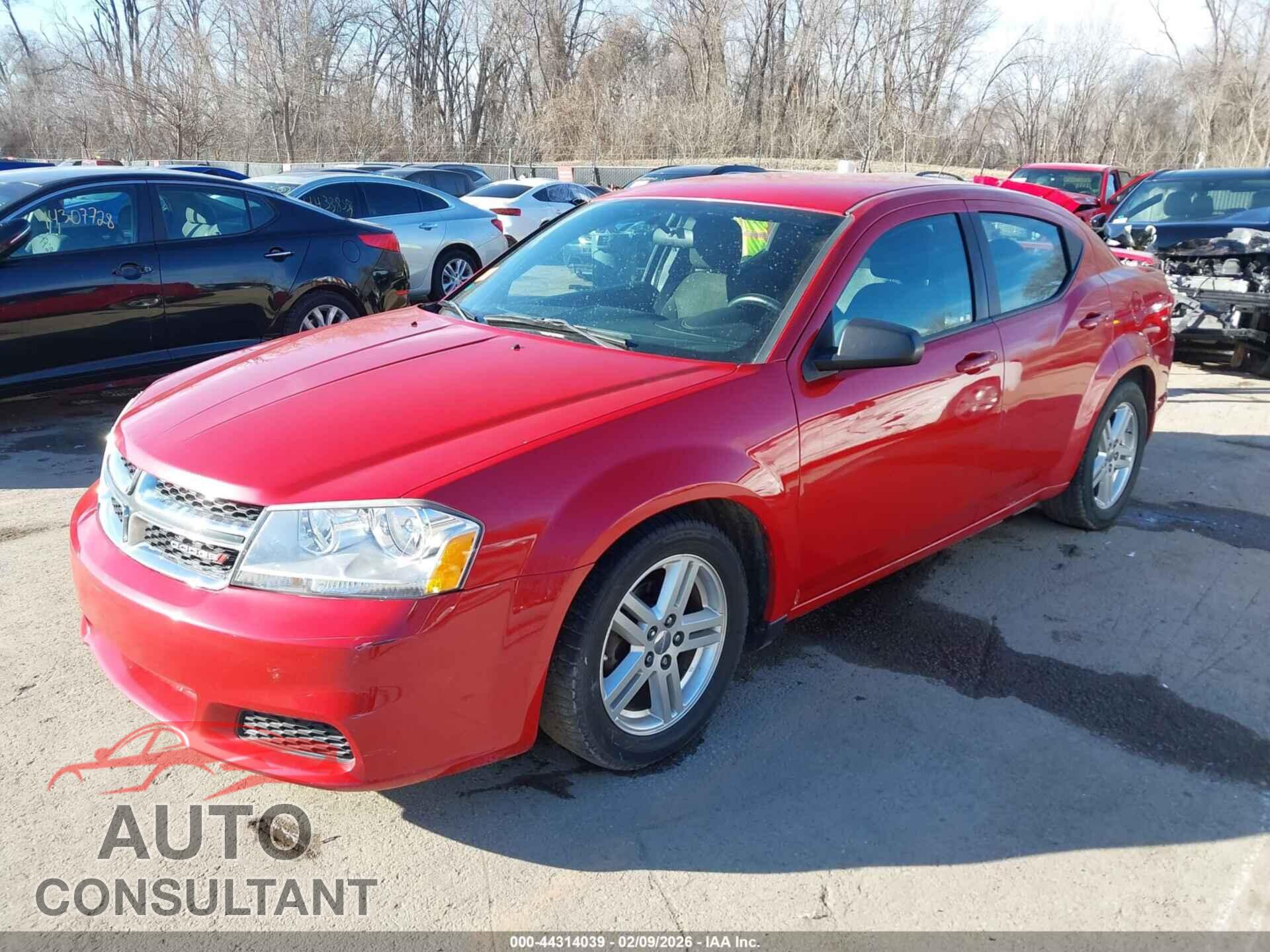 DODGE AVENGER 2014 - 1C3CDZAG9EN225355