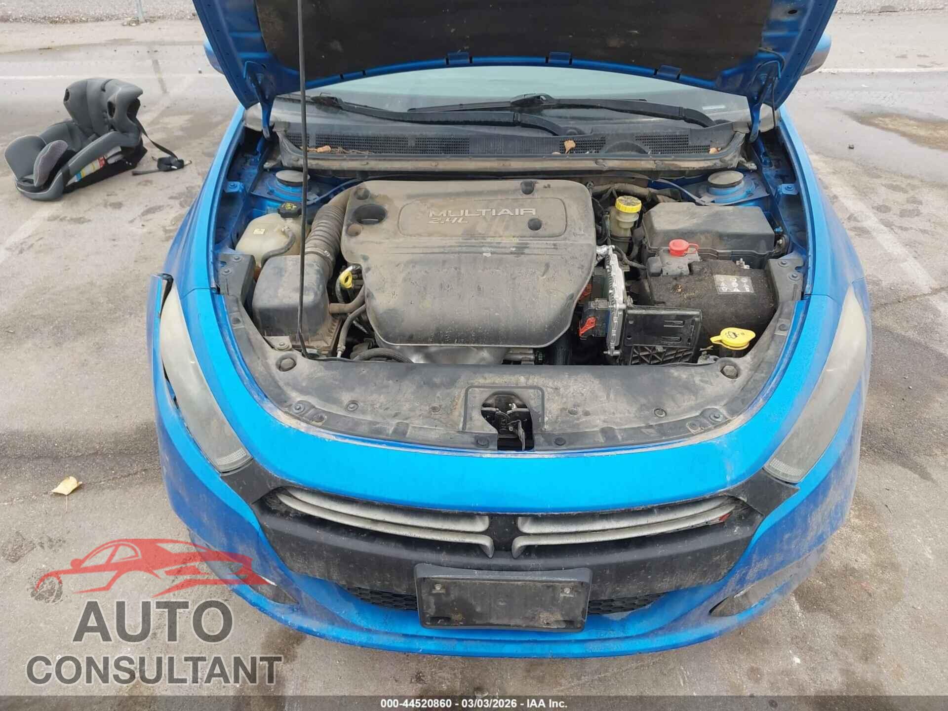 DODGE DART 2015 - 1C3CDFEB2FD266947