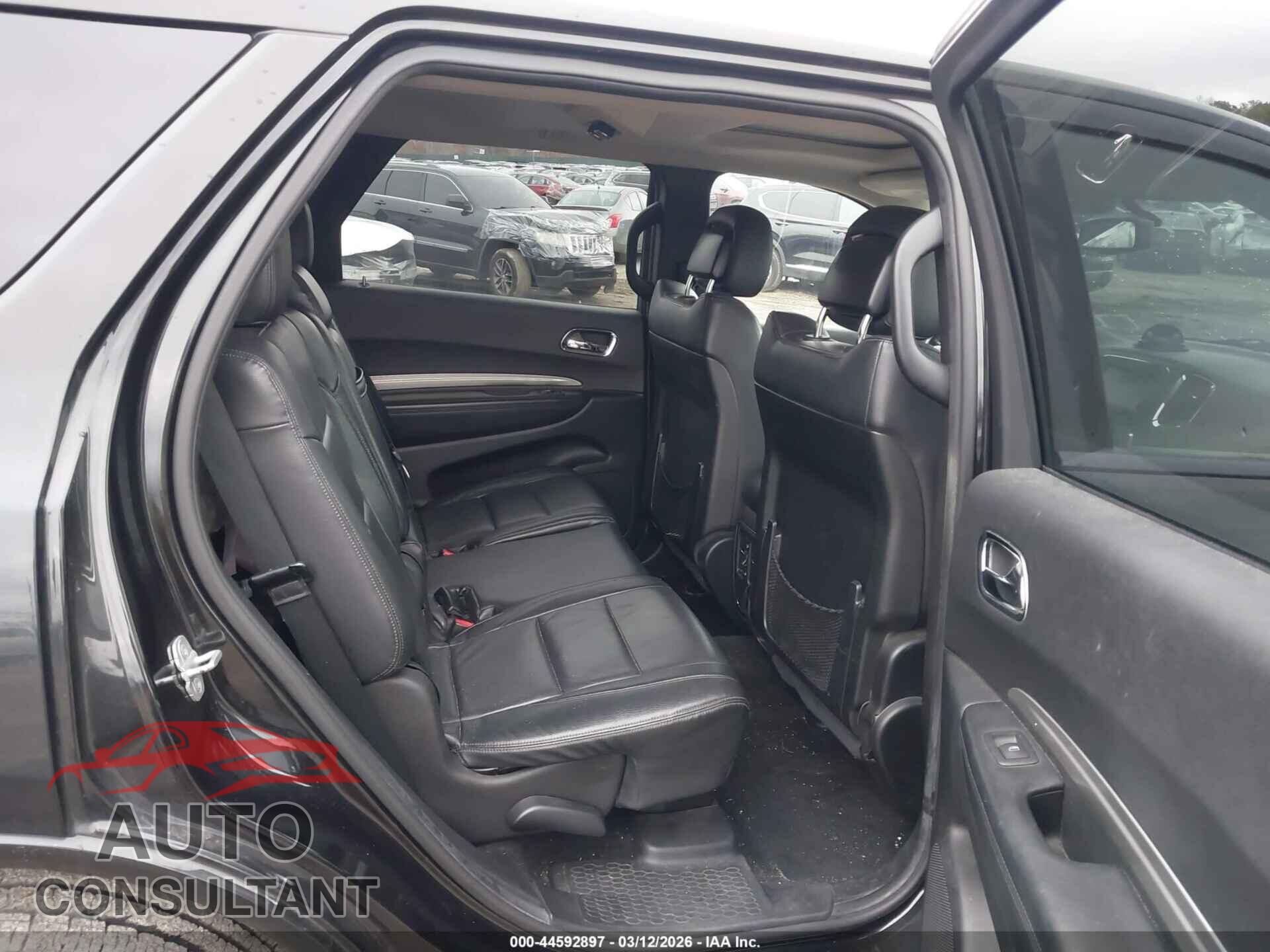 DODGE DURANGO 2013 - 1C4RDJAG1DC672182
