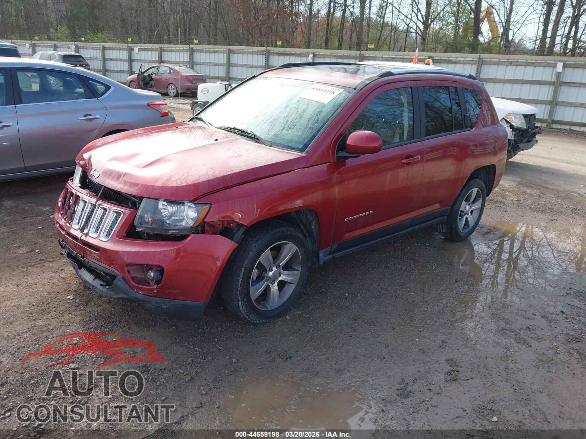 JEEP COMPASS 2017 - 1C4NJCEA9HD141403