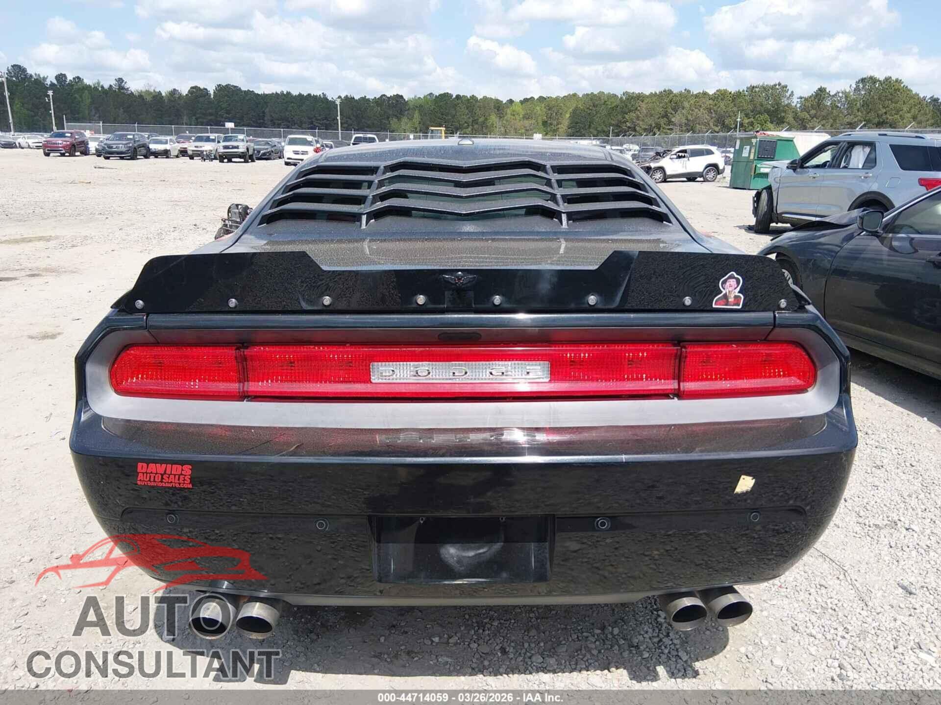DODGE CHALLENGER 2013 - 2C3CDYBT5DH524886