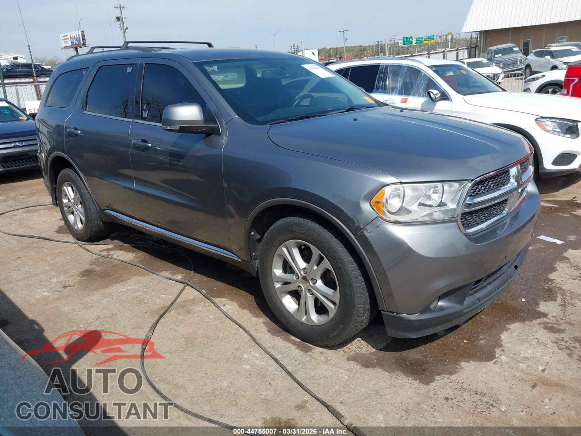 DODGE DURANGO 2012 - 1C4RDJDG3CC144587