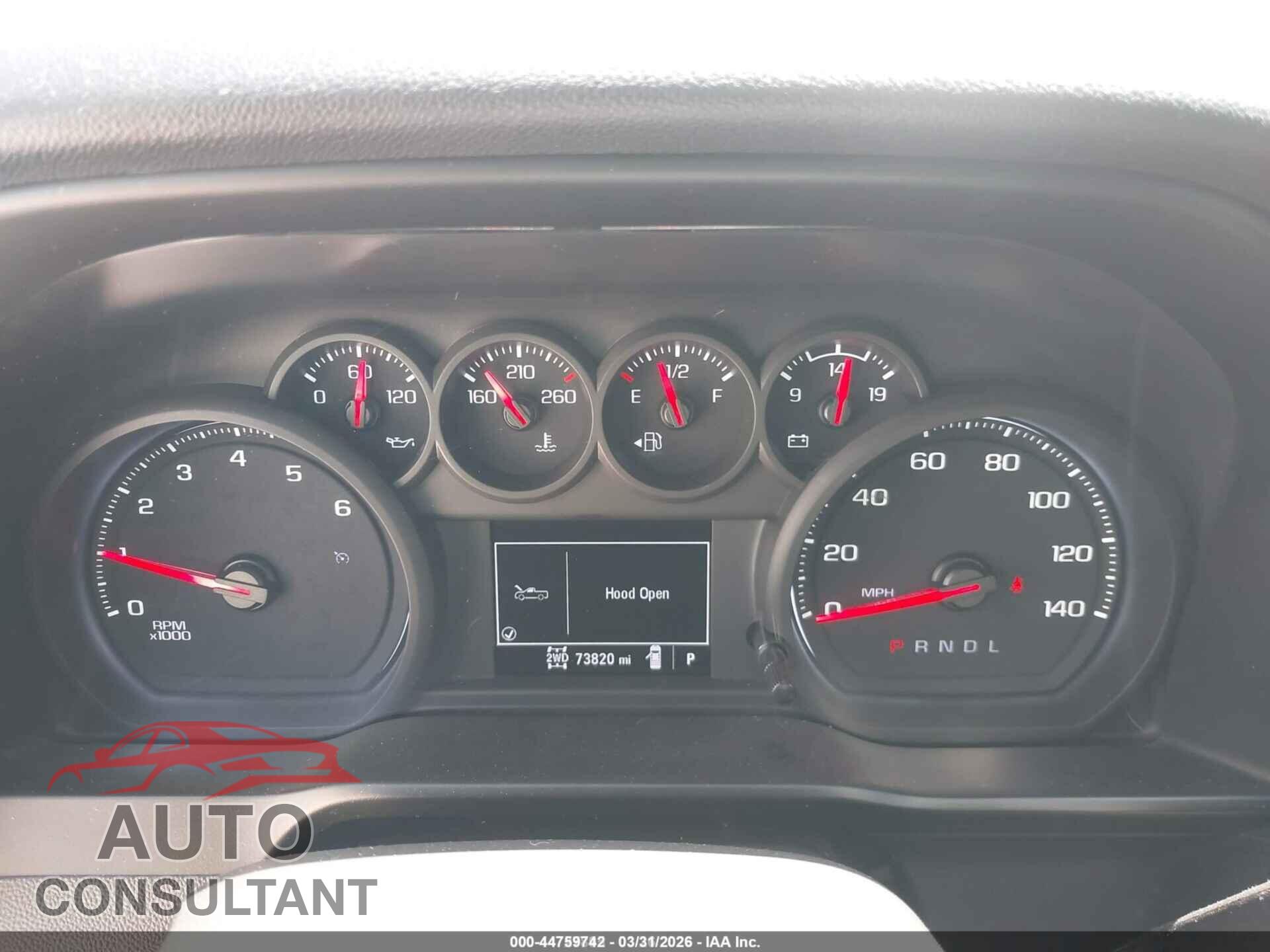 CHEVROLET SILVERADO 1500 2021 - 3GCPYAEH2MG359265