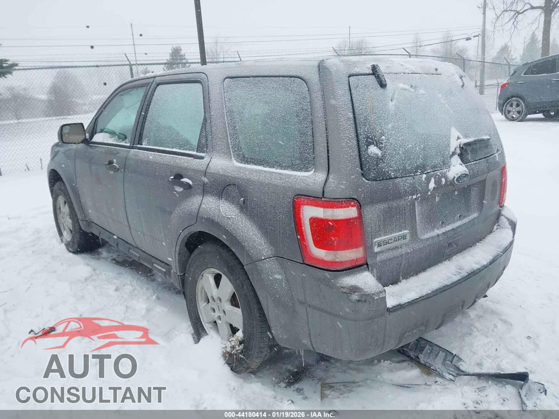 FORD ESCAPE 2011 - 1FMCU9C7XBKA09404
