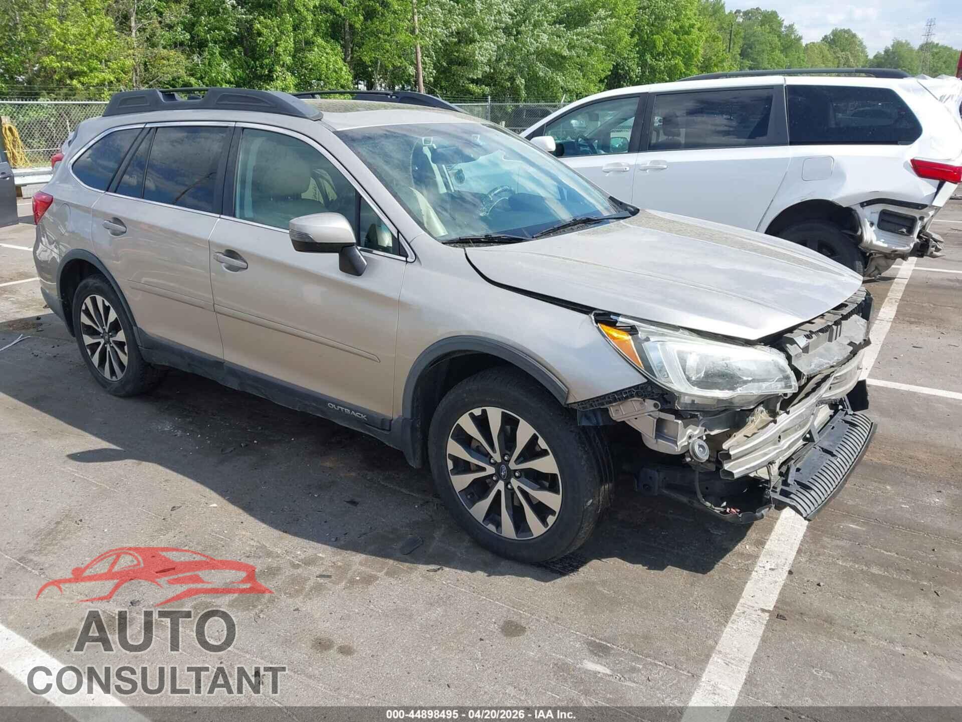 SUBARU OUTBACK 2016 - 4S4BSENC2G3233935