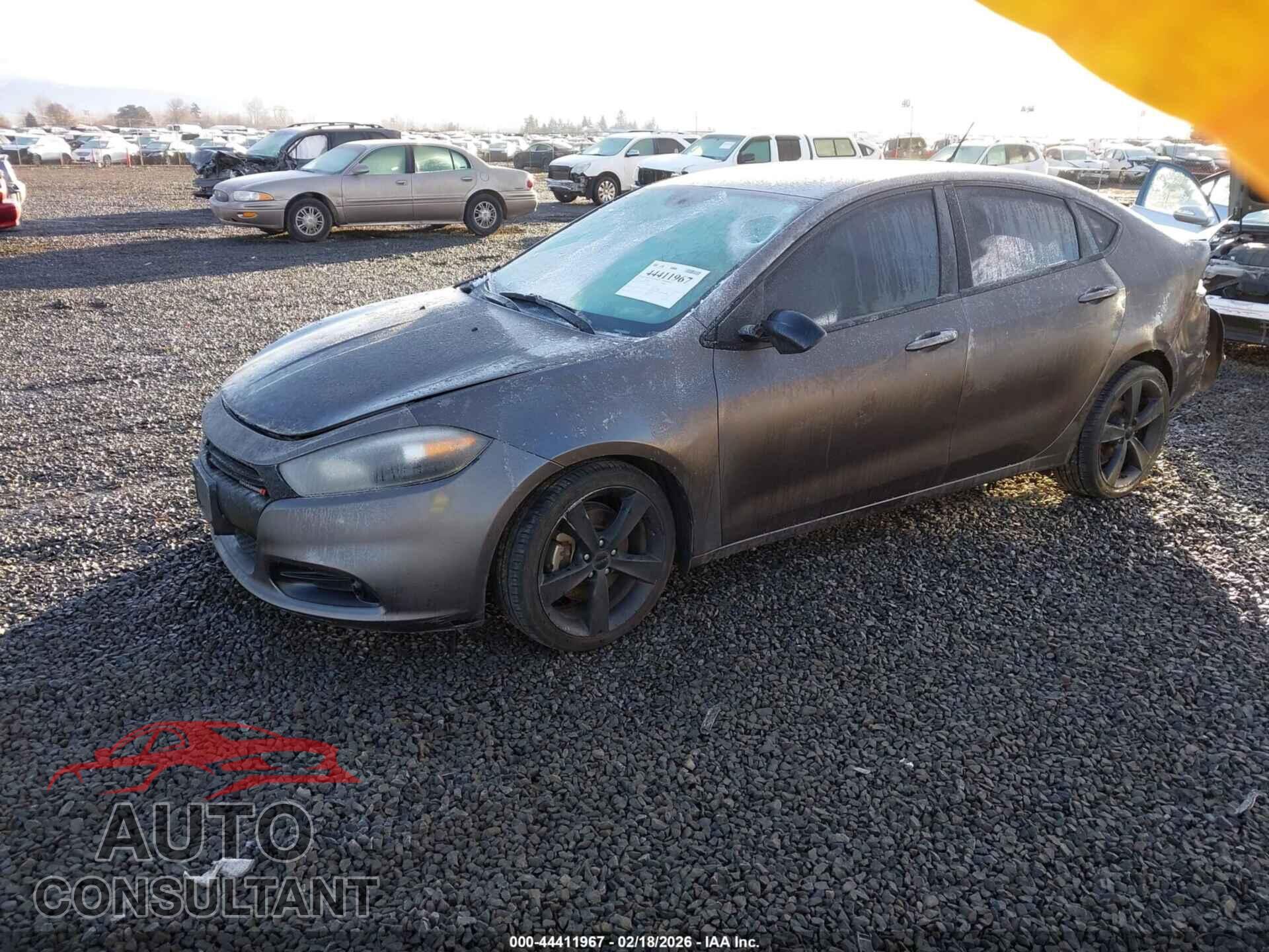 DODGE DART 2015 - 1C3CDFBB5FD275775