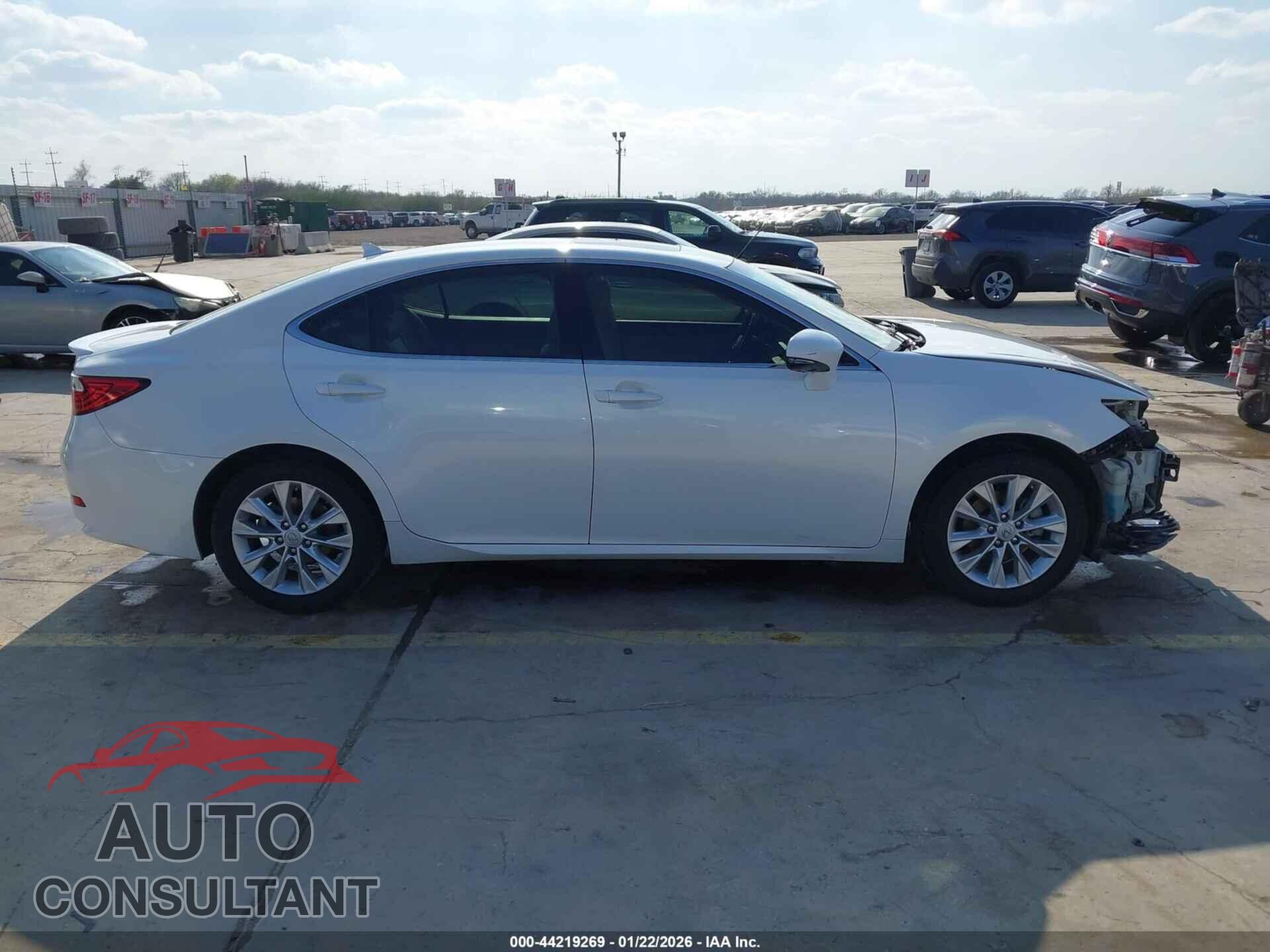 LEXUS ES 300H 2013 - JTHBW1GG3D2007176