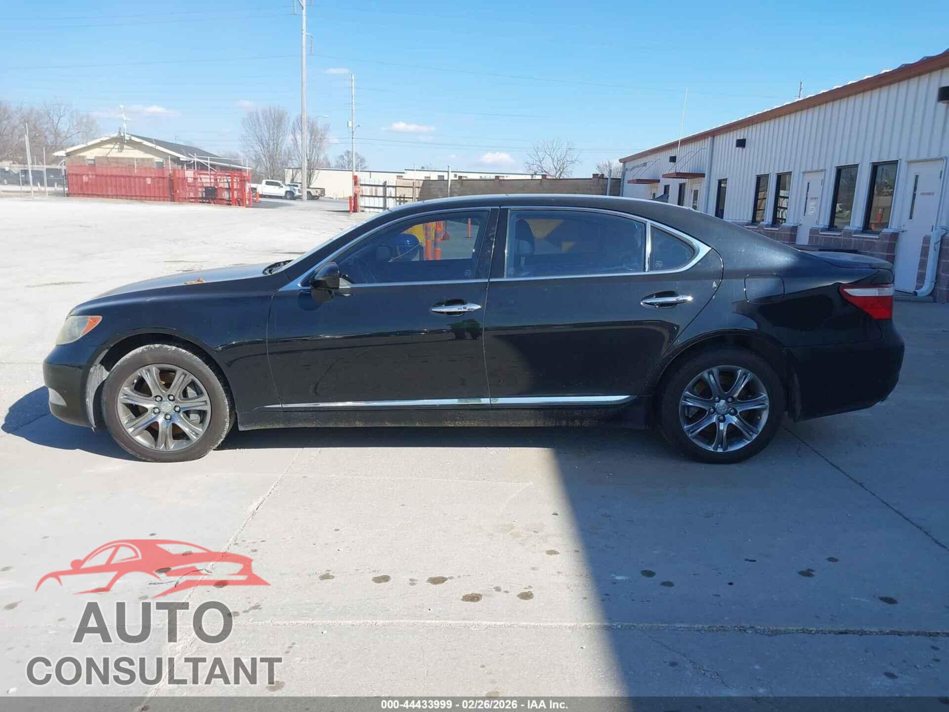 LEXUS LS 460 2009 - JTHDL46F995000539