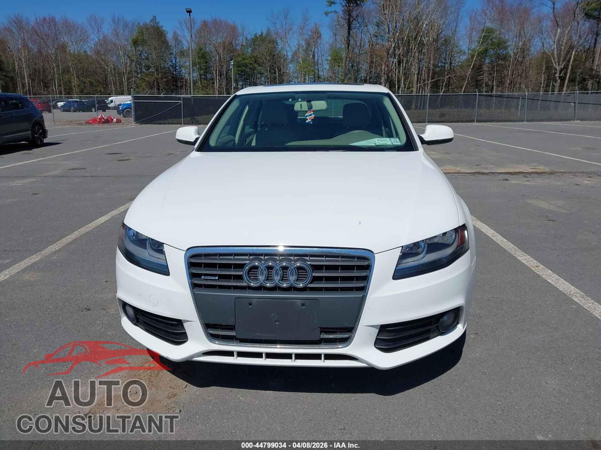 AUDI A4 2011 - WAUDFAFL9BN044346