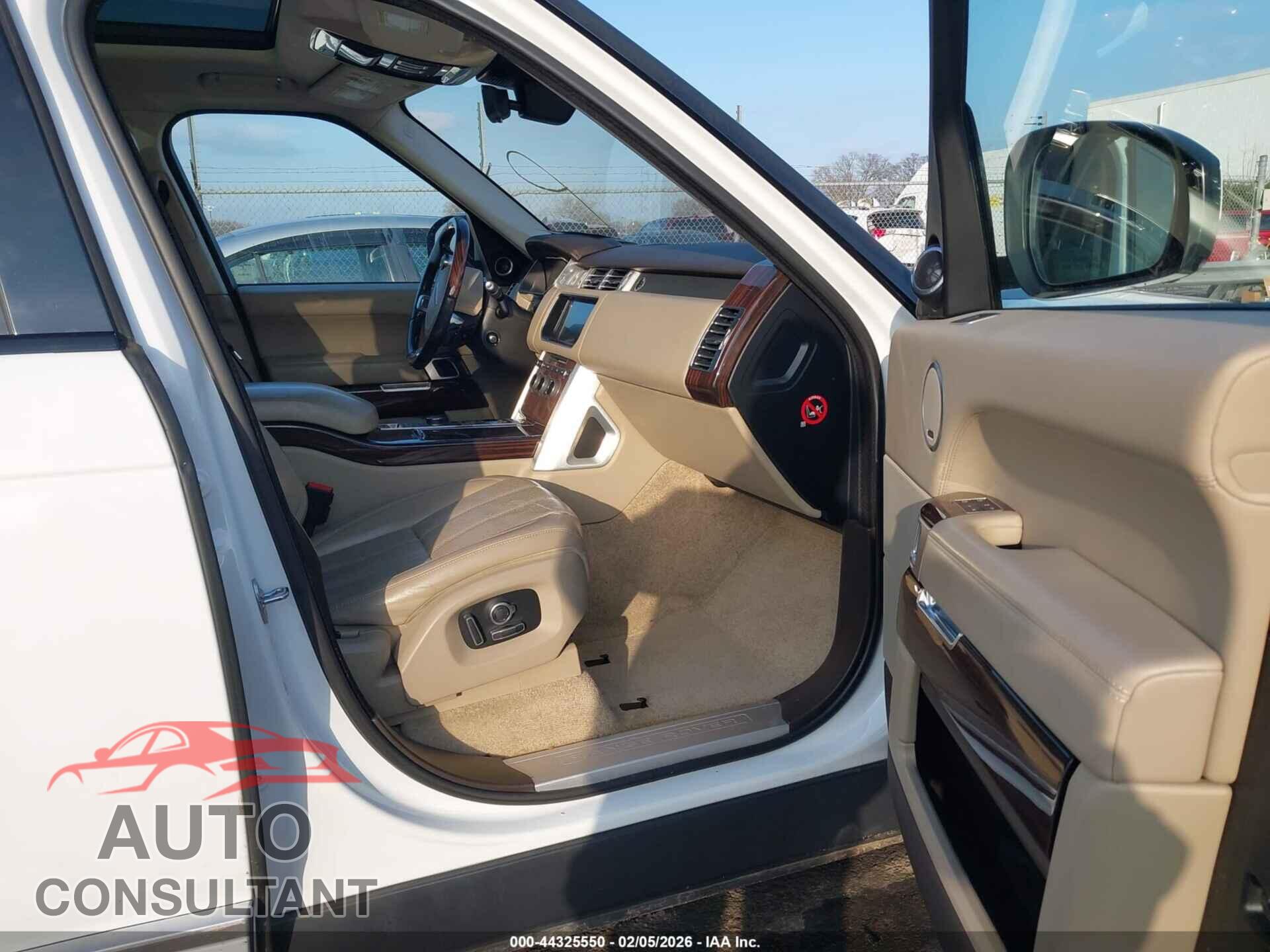 LAND ROVER RANGE ROVER 2017 - SALGS2FK0HA329535