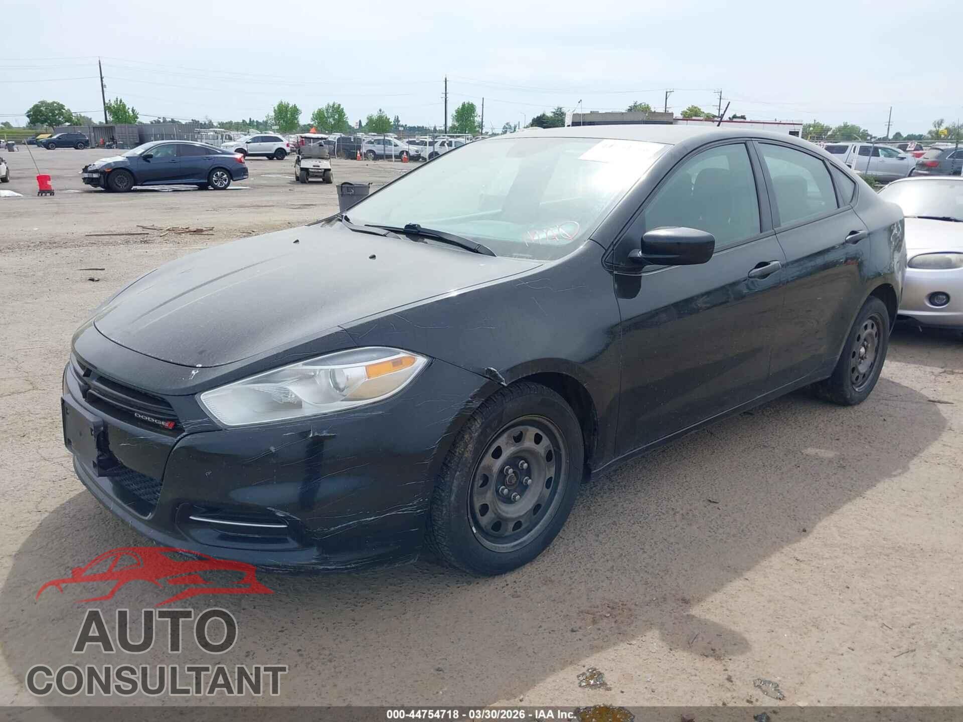 DODGE DART 2013 - 1C3CDFAA1DD175663