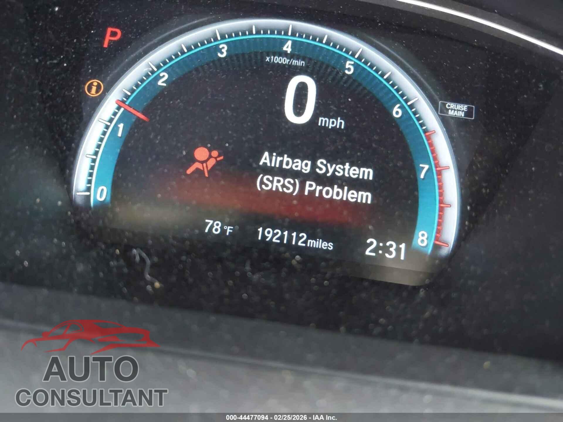 HONDA CIVIC 2017 - 19XFC1F31HE210442