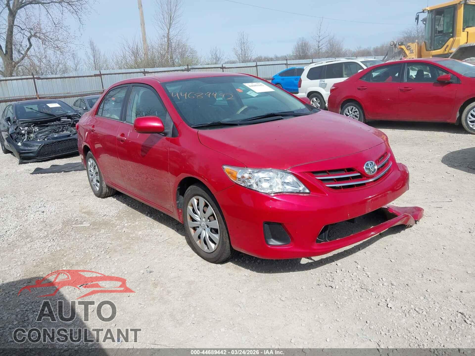 TOYOTA COROLLA 2013 - 2T1BU4EE4DC015752