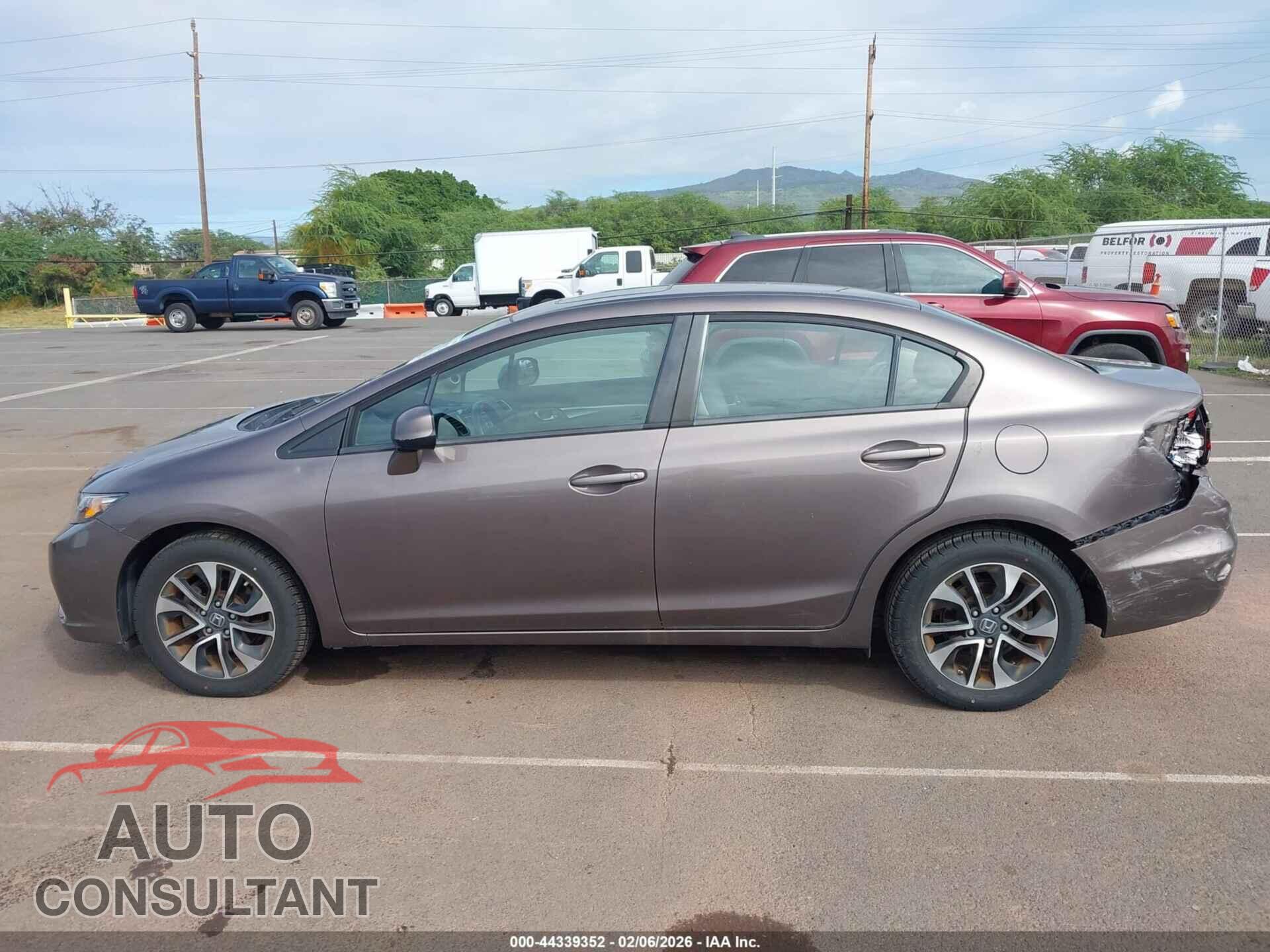 HONDA CIVIC 2013 - 19XFB2F83DE090898