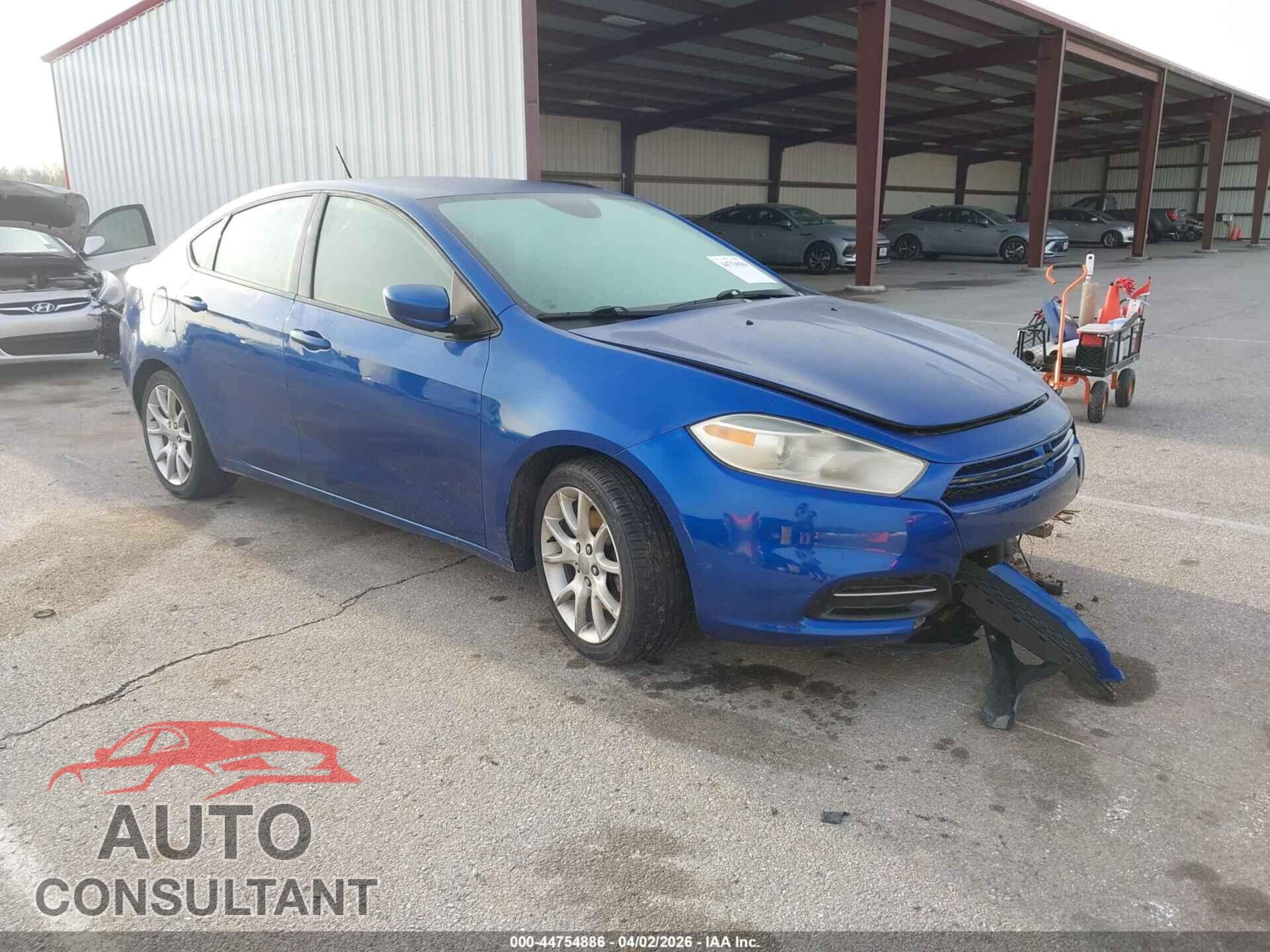 DODGE DART 2013 - 1C3CDFBA7DD240319