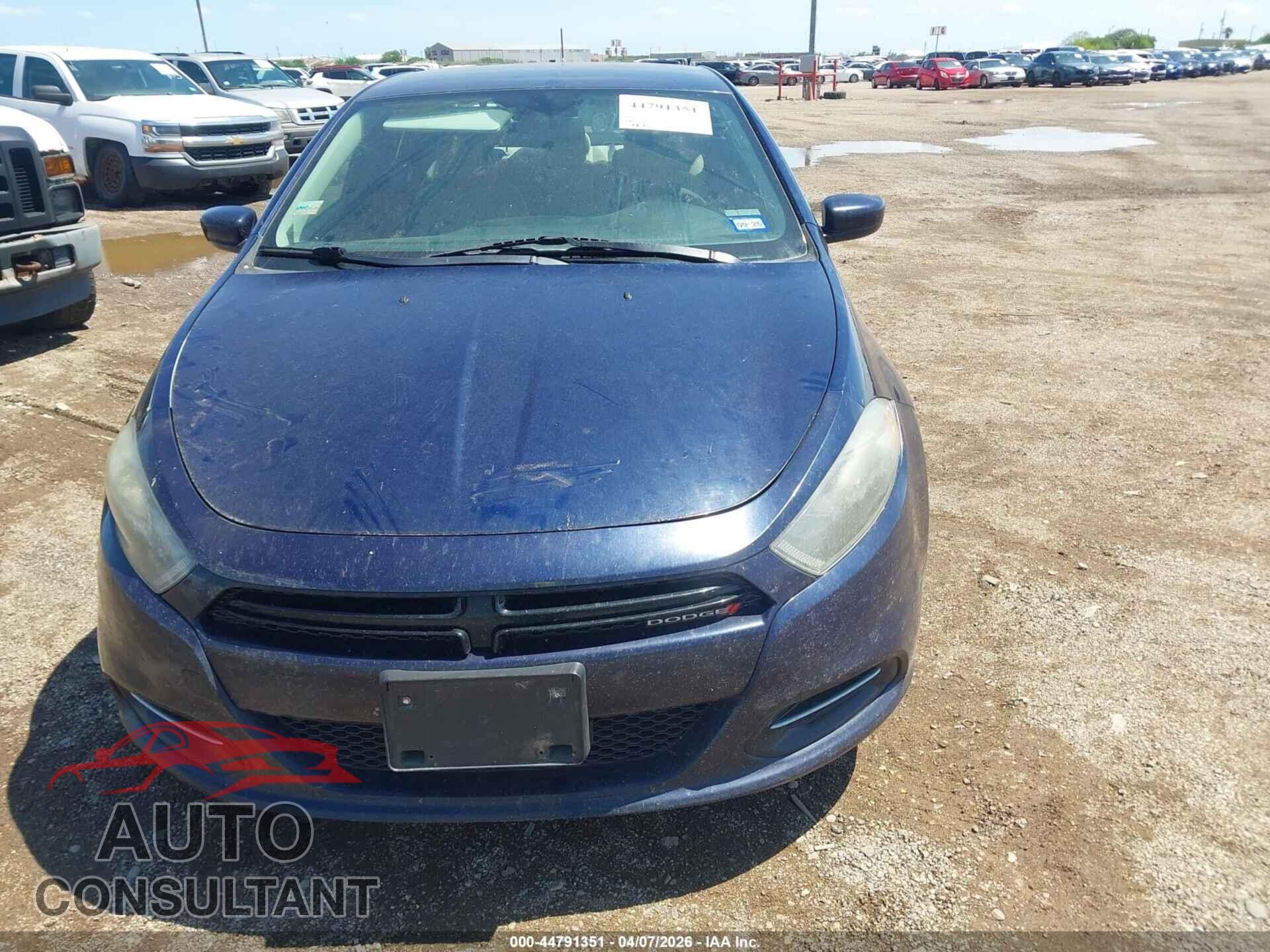 DODGE DART 2014 - 1C3CDFBB2ED742388