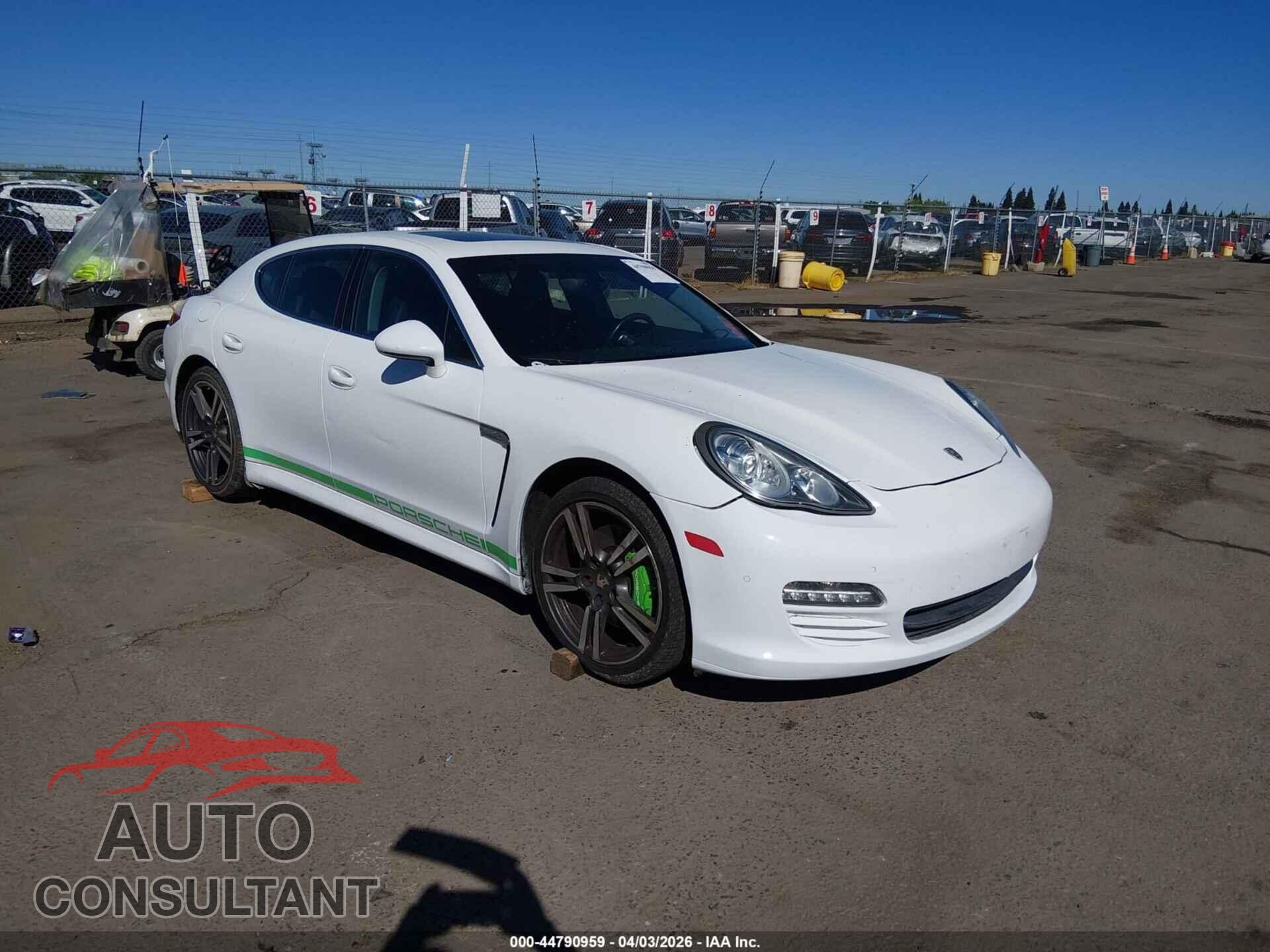 PORSCHE PANAMERA 2011 - WP0AB2A73BL062306