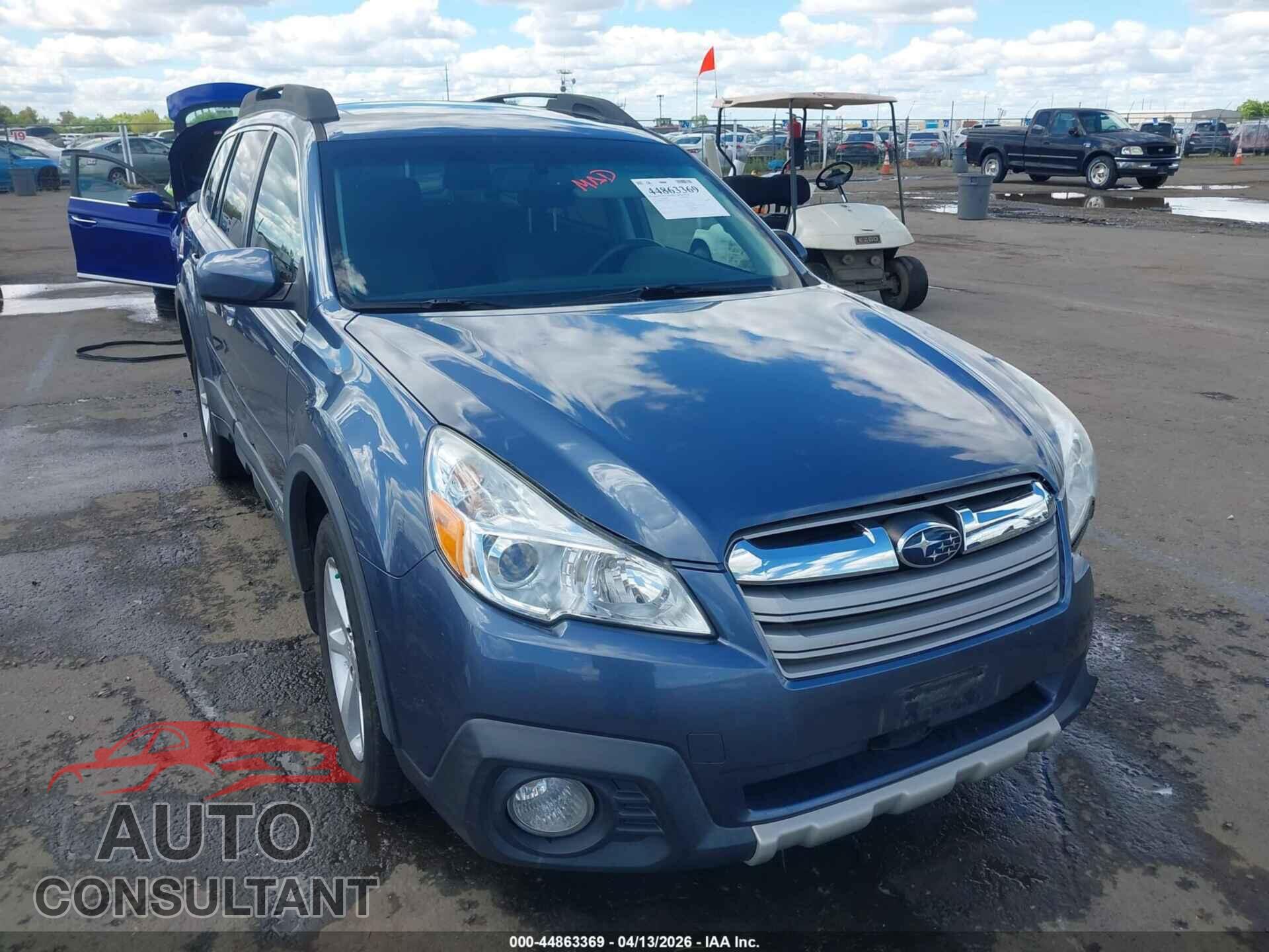 SUBARU OUTBACK 2014 - 4S4BRBLC5E3229727