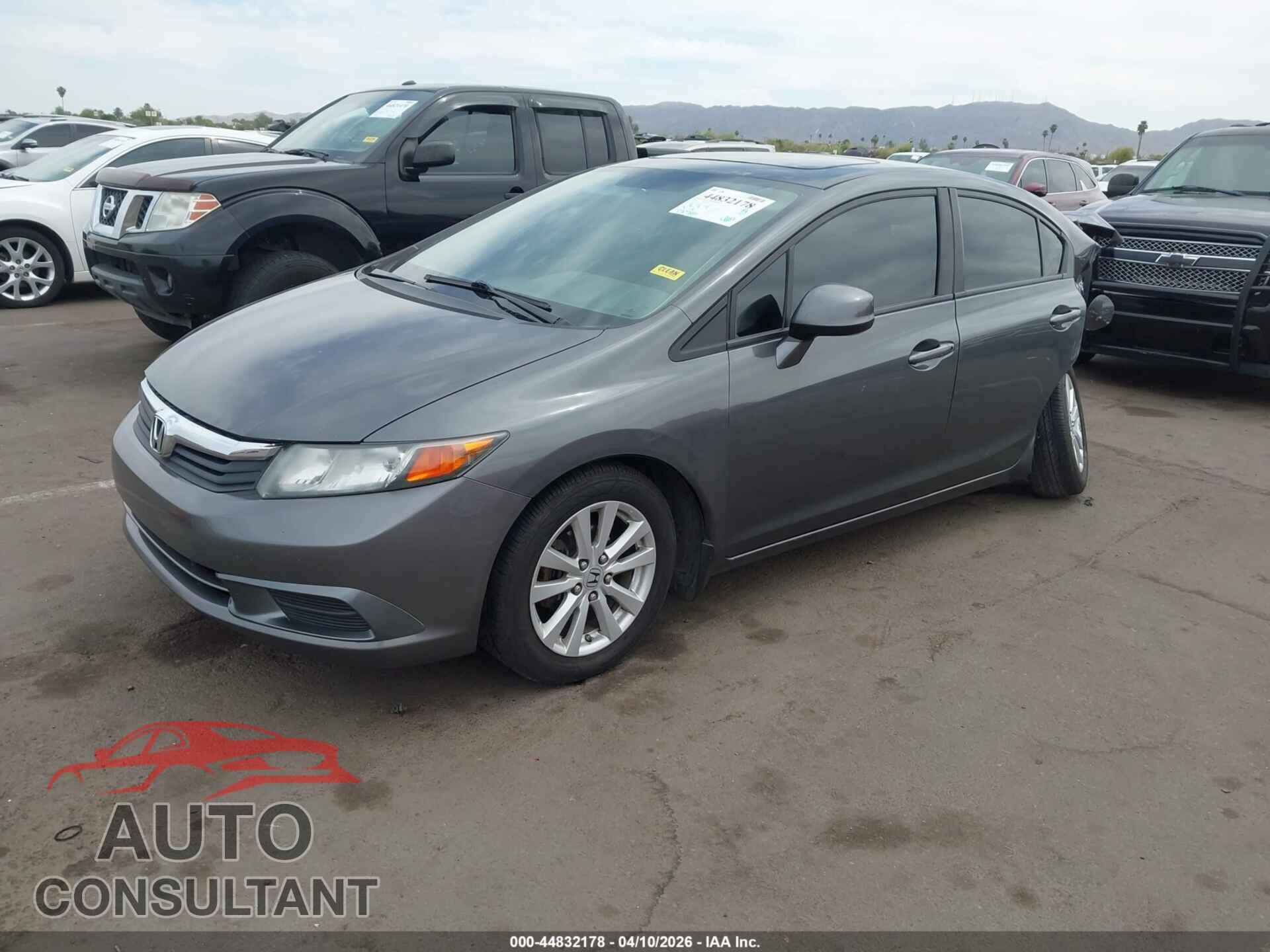 HONDA CIVIC 2012 - 2HGFB2F80CH501923