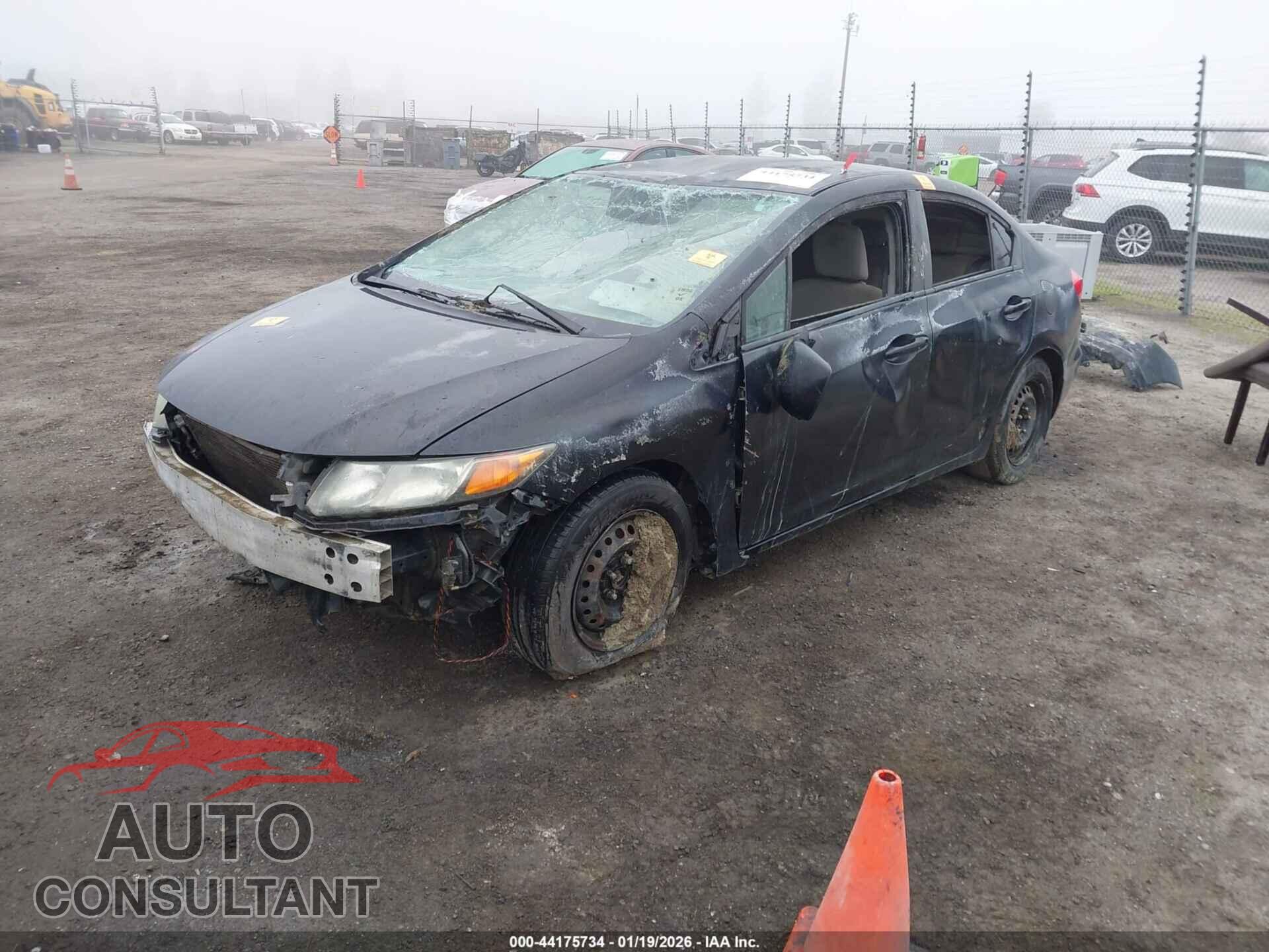 HONDA CIVIC 2012 - 2HGFB2F55CH604177