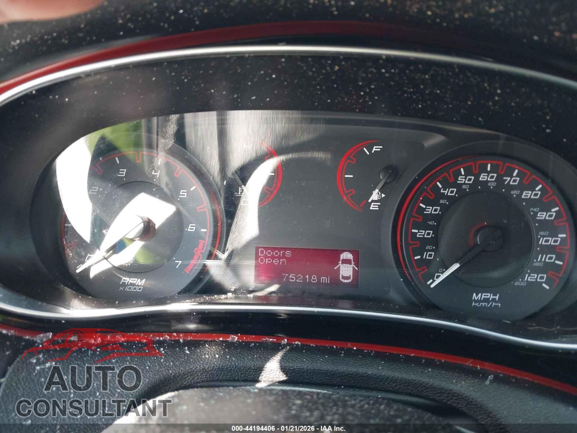 DODGE DART 2016 - 1C3CDFAA1GD549239