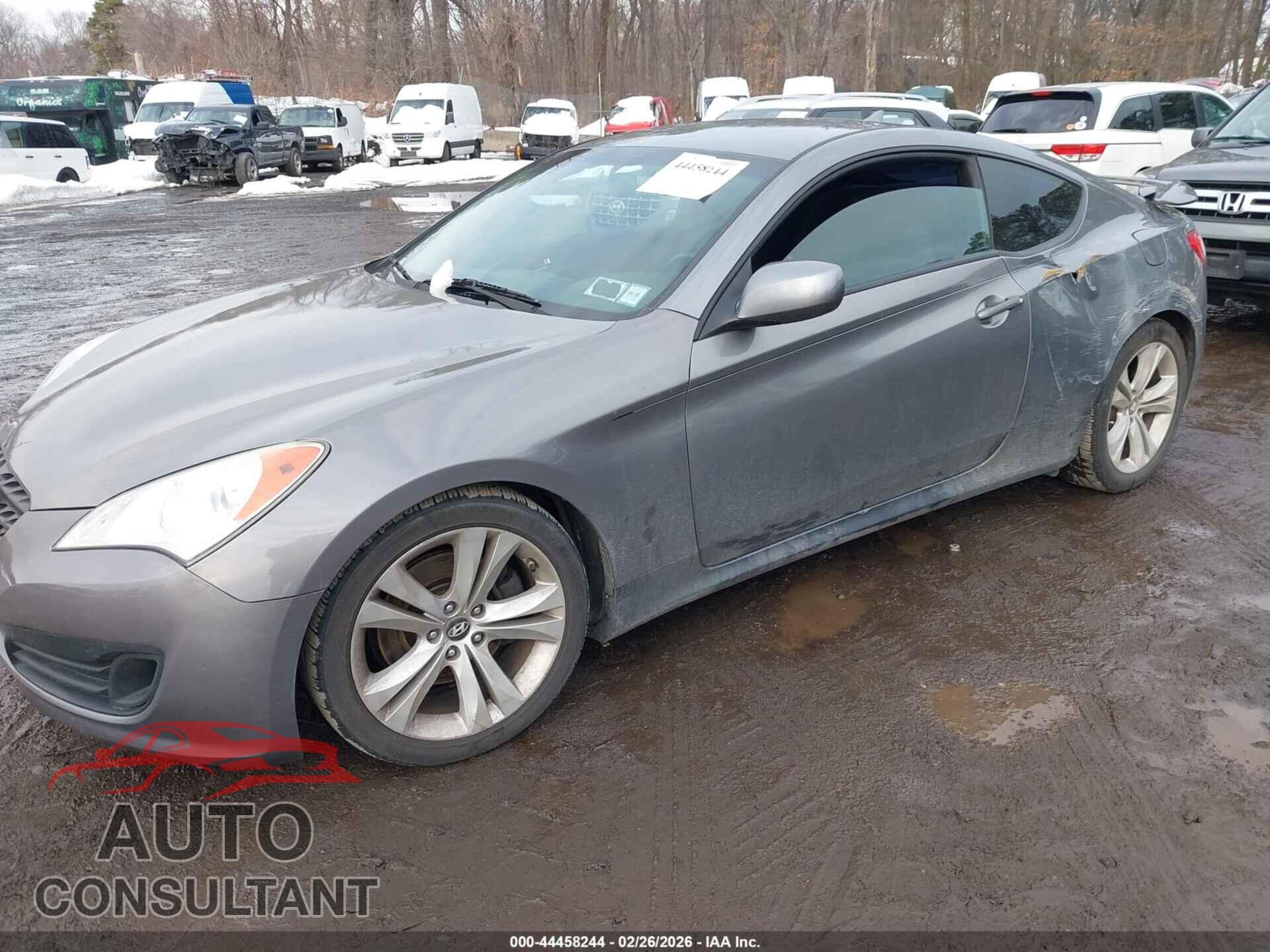 HYUNDAI GENESIS 2011 - KMHHT6KD3BU045017