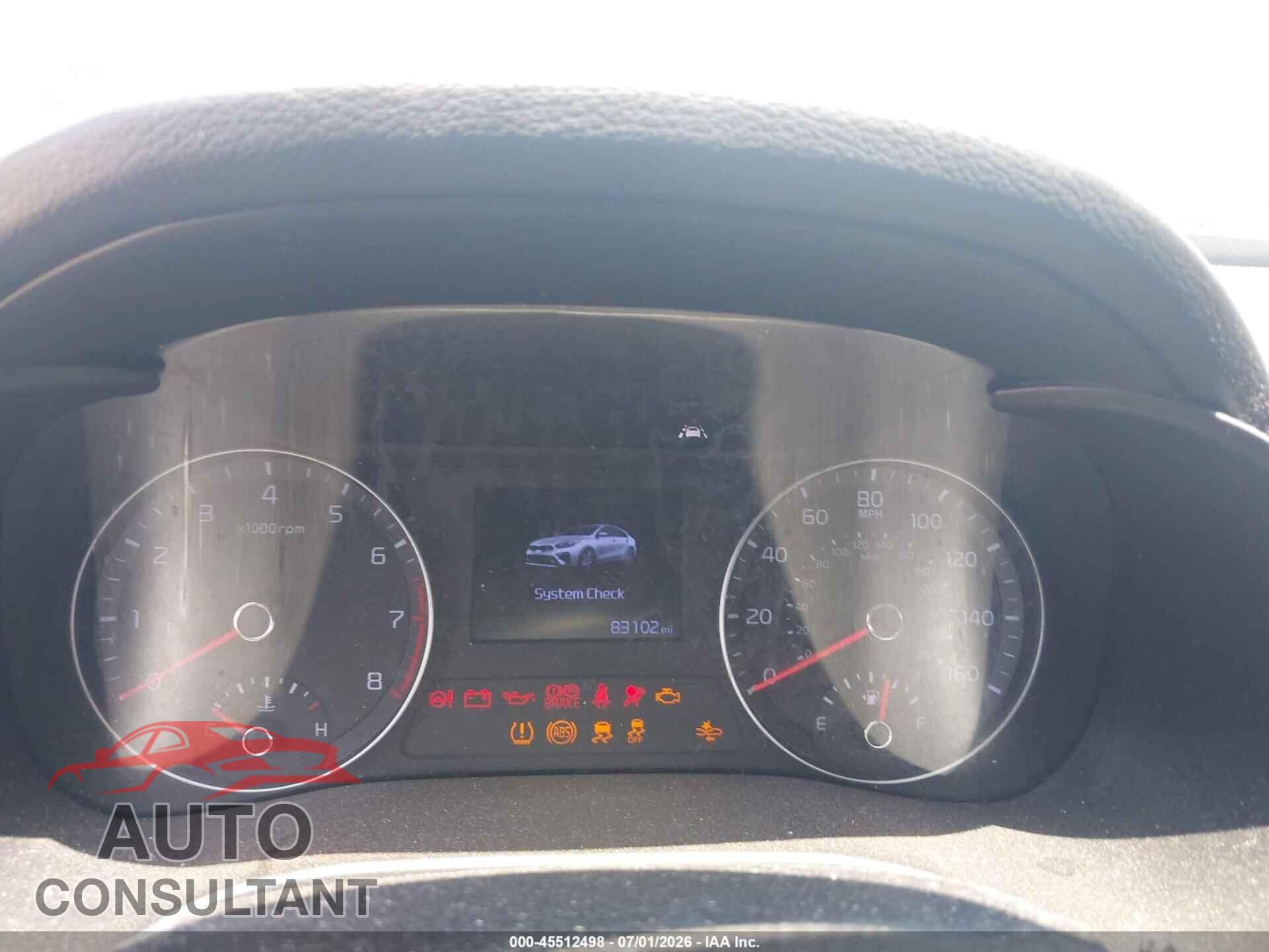 KIA FORTE 2019 - 3KPF24AD2KE079727