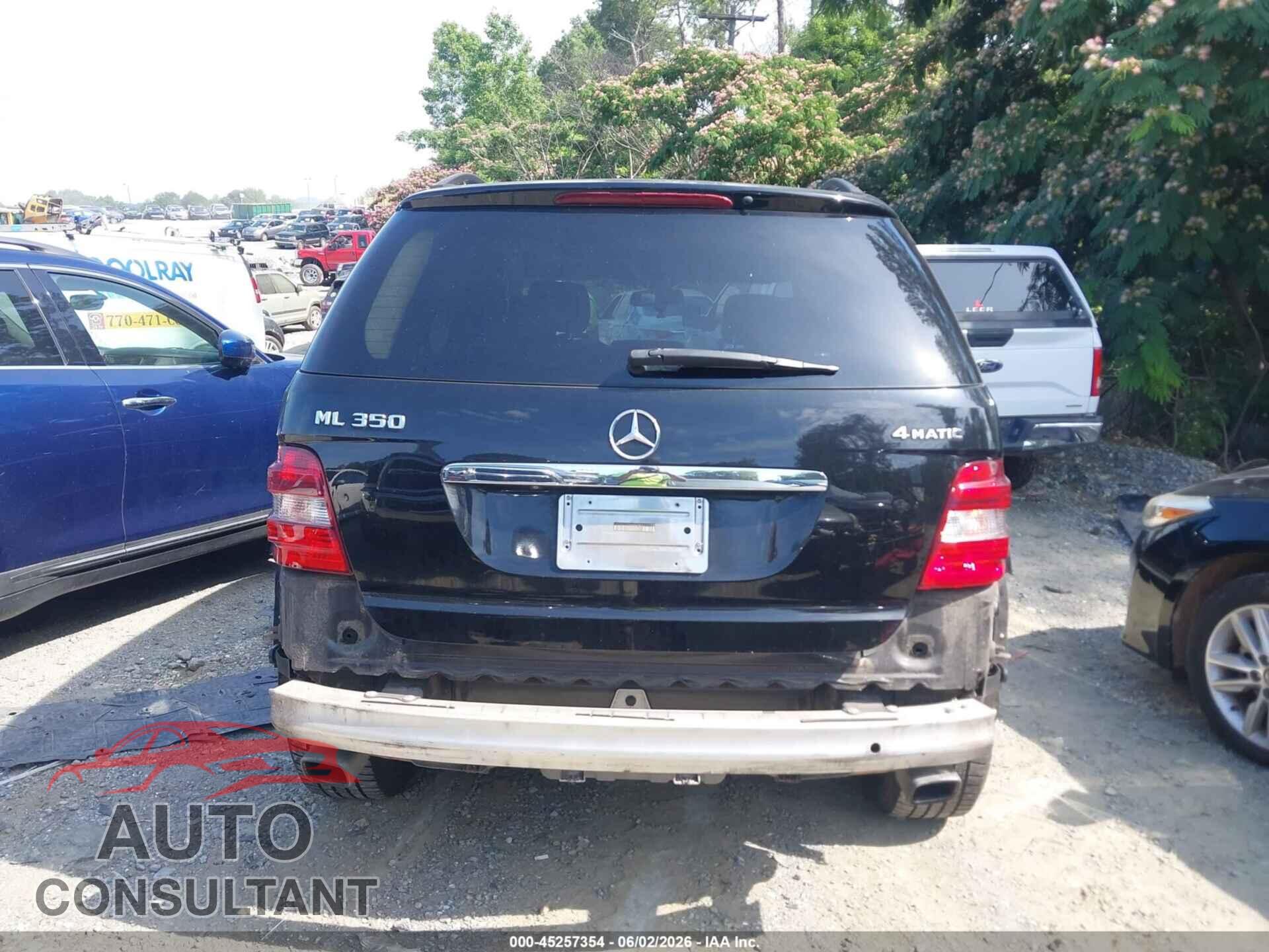 MERCEDES-BENZ ML 350 2009 - 4JGBB86E39A460275