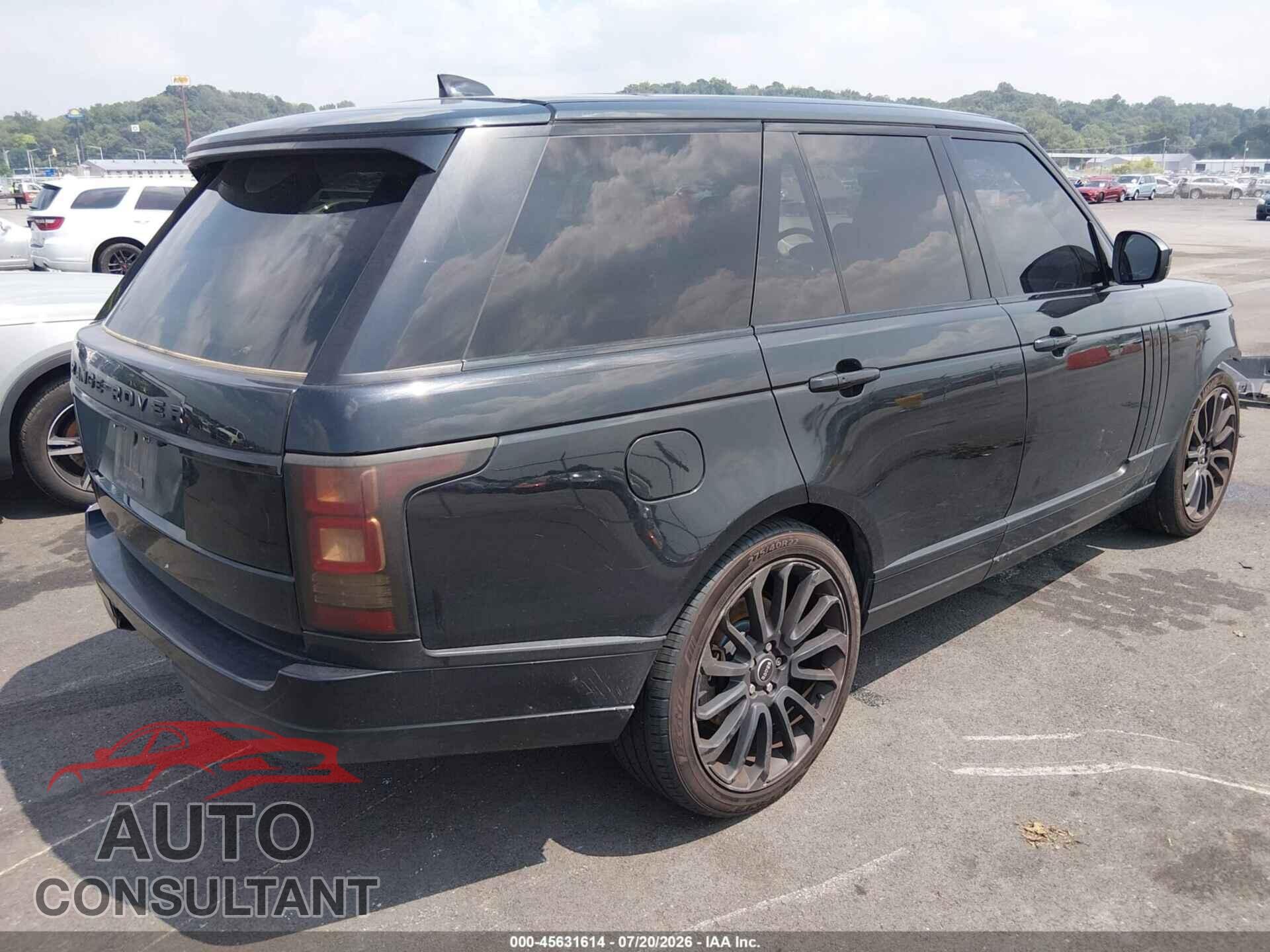 LAND ROVER RANGE ROVER 2017 - SALGR2FK2HA330679