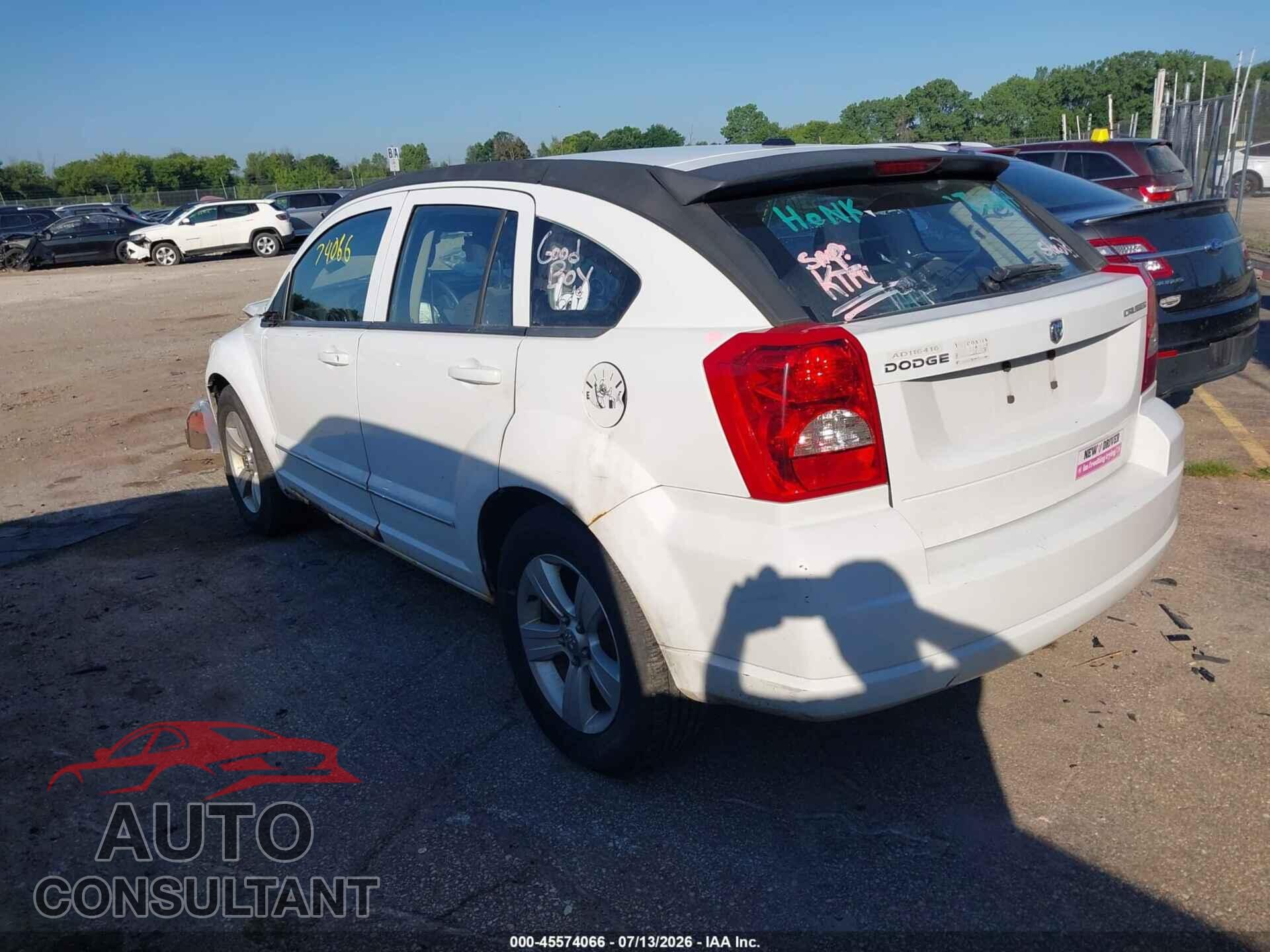 DODGE CALIBER 2011 - 1B3CB3HA6BD154098