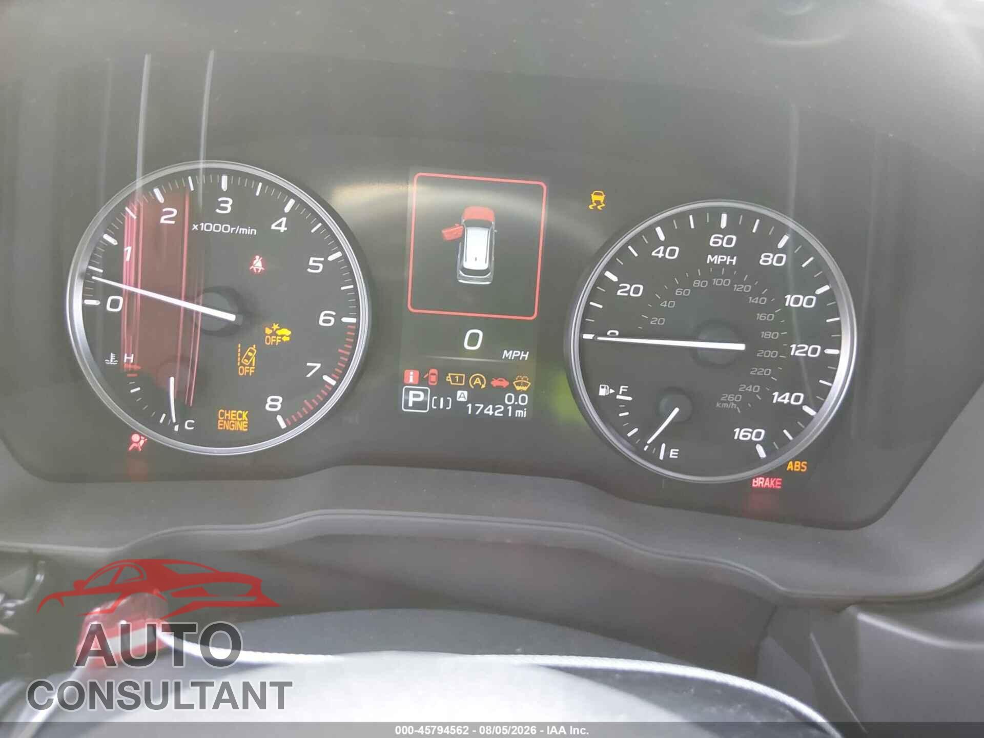SUBARU FORESTER 2025 - JF2SLDBC8SH535761