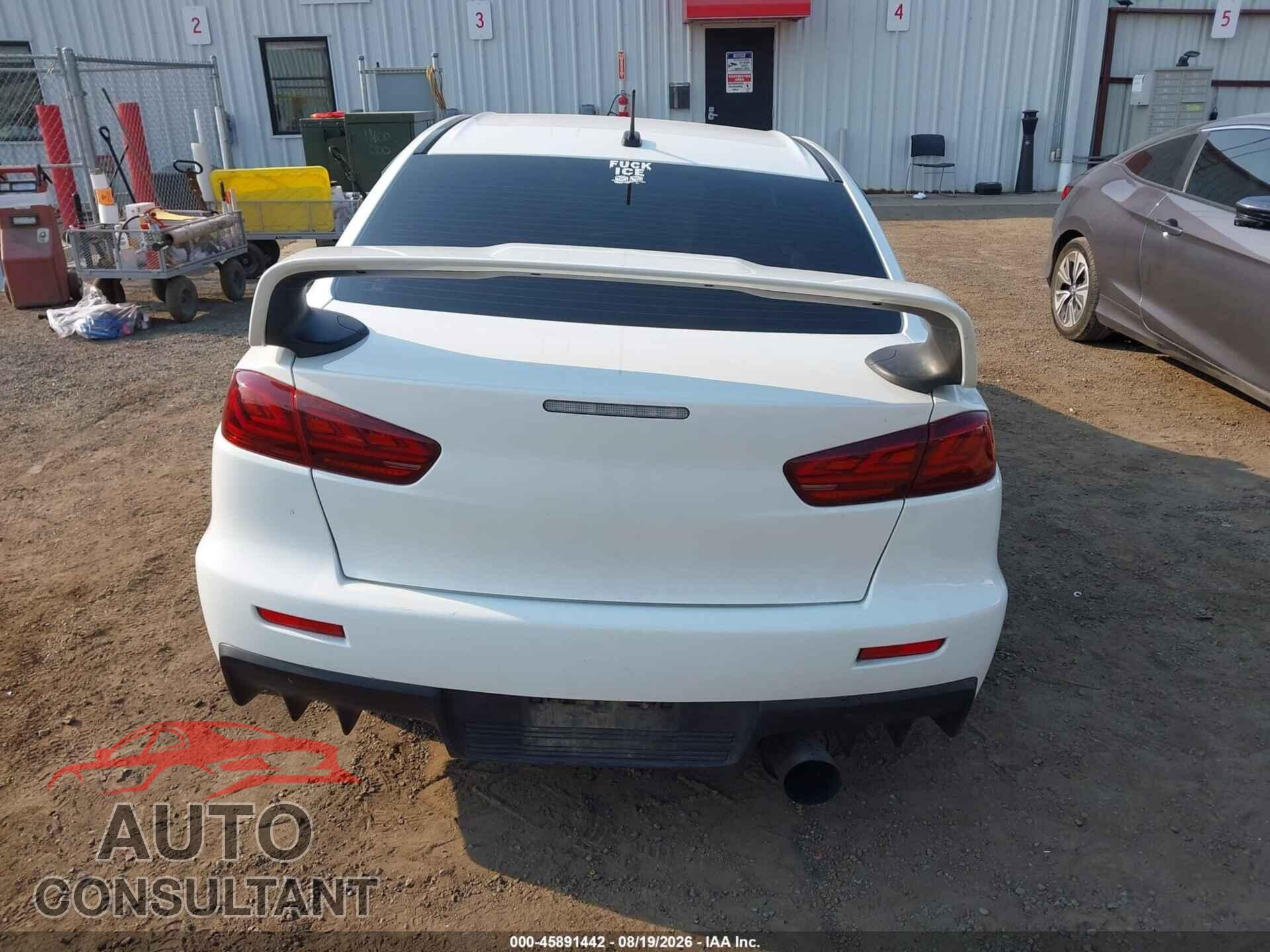MITSUBISHI LANCER EVOLUTION 2015 - JA32W8FV2FU603959