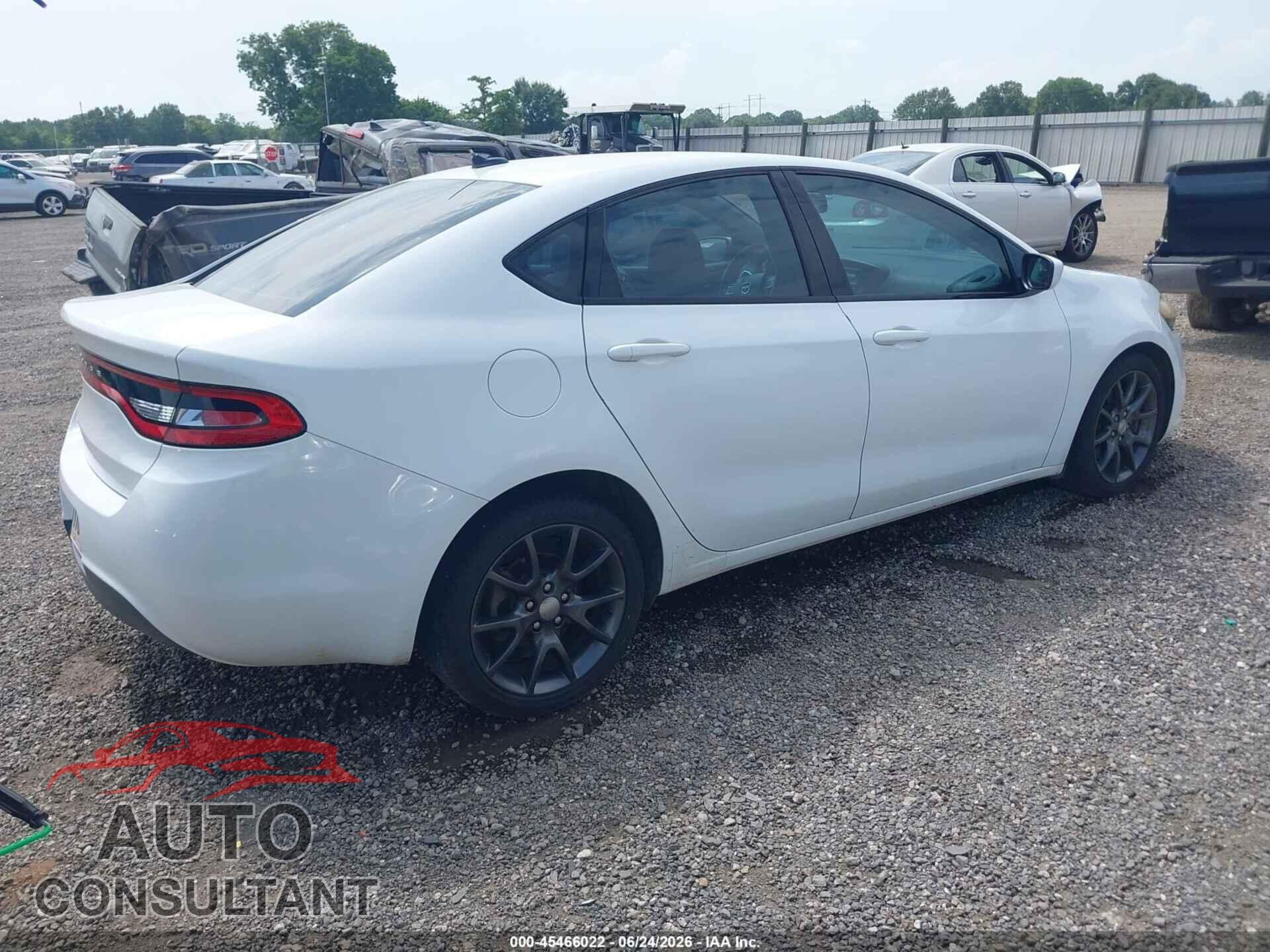 DODGE DART 2015 - 1C3CDFAA5FD375366