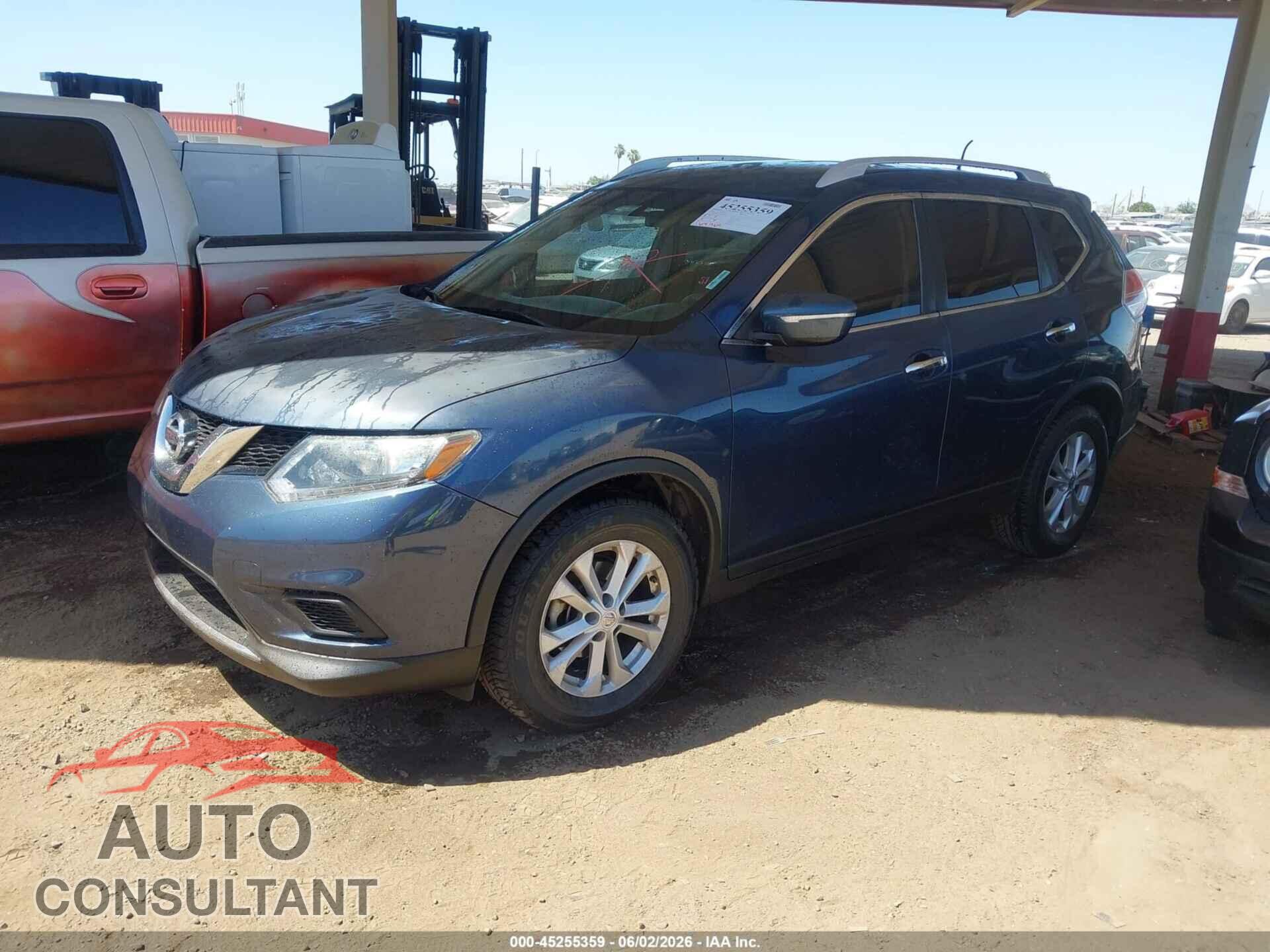 NISSAN ROGUE 2015 - KNMAT2MT2FP520096
