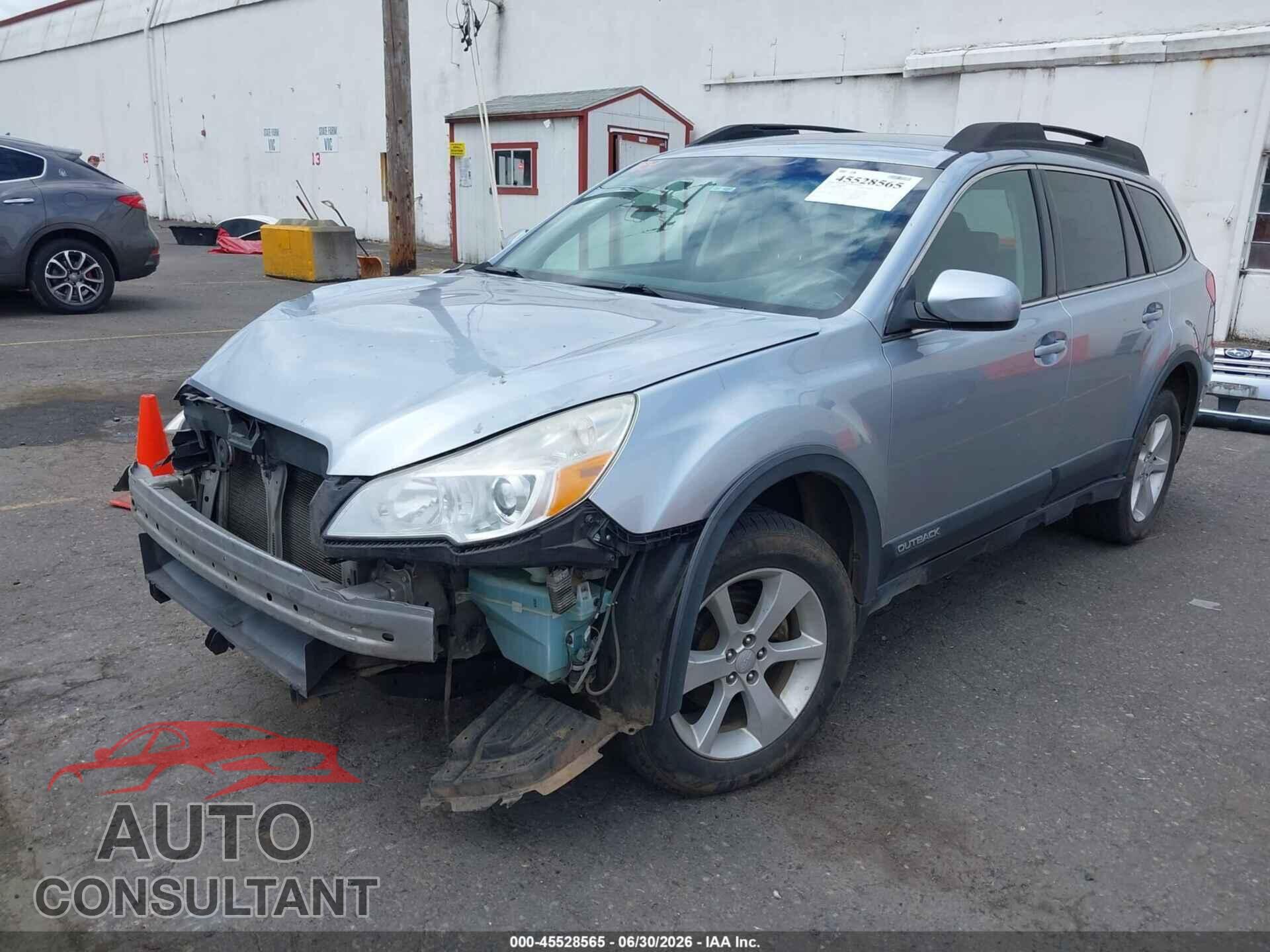 SUBARU OUTBACK 2013 - 4S4BRBCC9D3207244