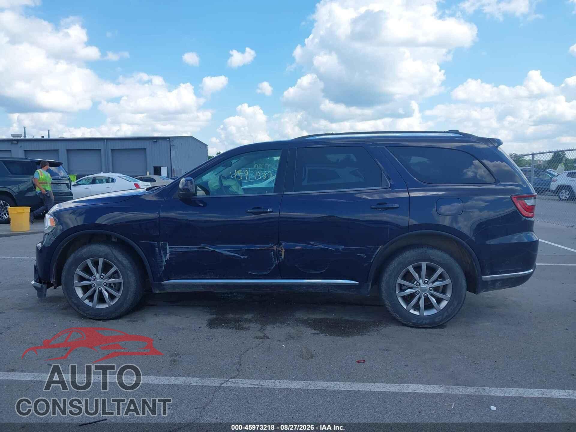 DODGE DURANGO 2017 - 1C4RDJAG0HC781139